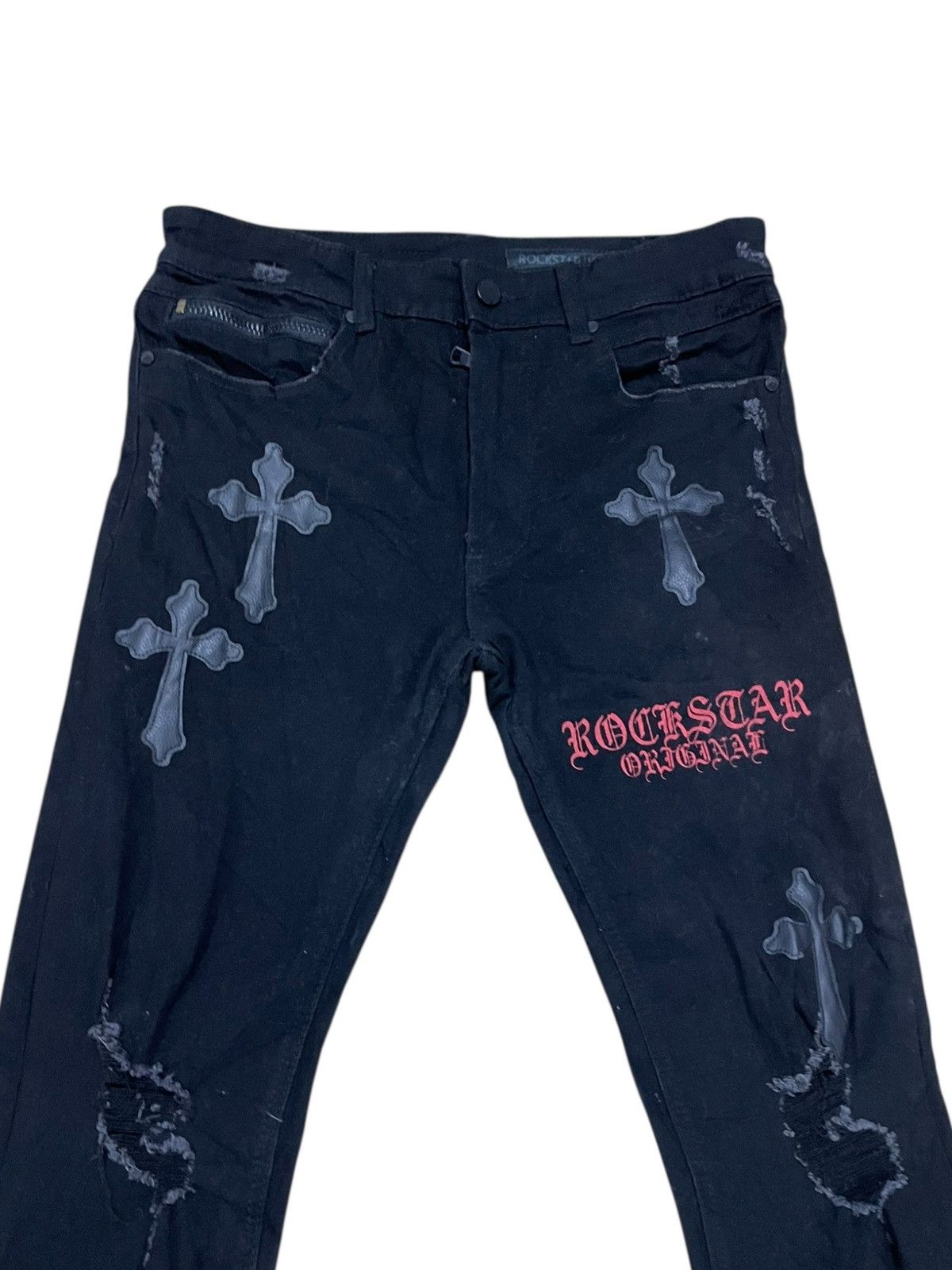 If Six Was Nine Rockstar Original Natural Selection 2.0 Stretch Skinny Jeans Size US 30 / EU 46 - 1 Thumbnail