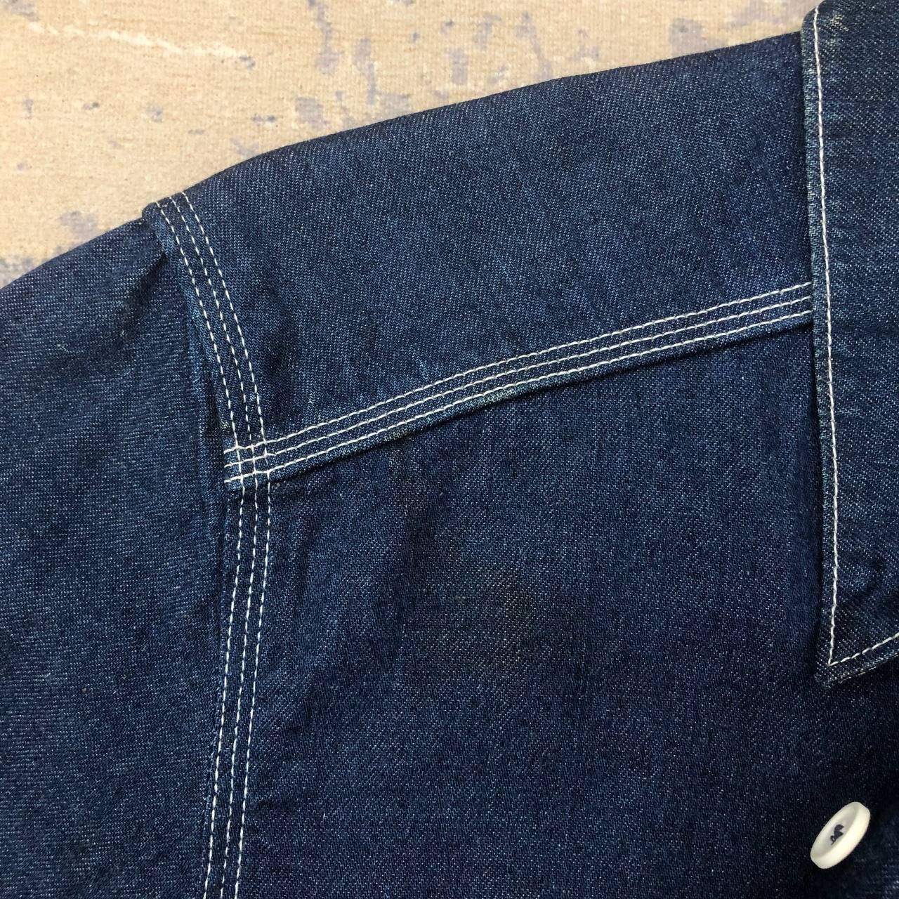 Japanese Brand × Vintage T471 VTG BOBSON DENIM SHIRTS Size US M / EU 48-50 / 2 - 11 Thumbnail