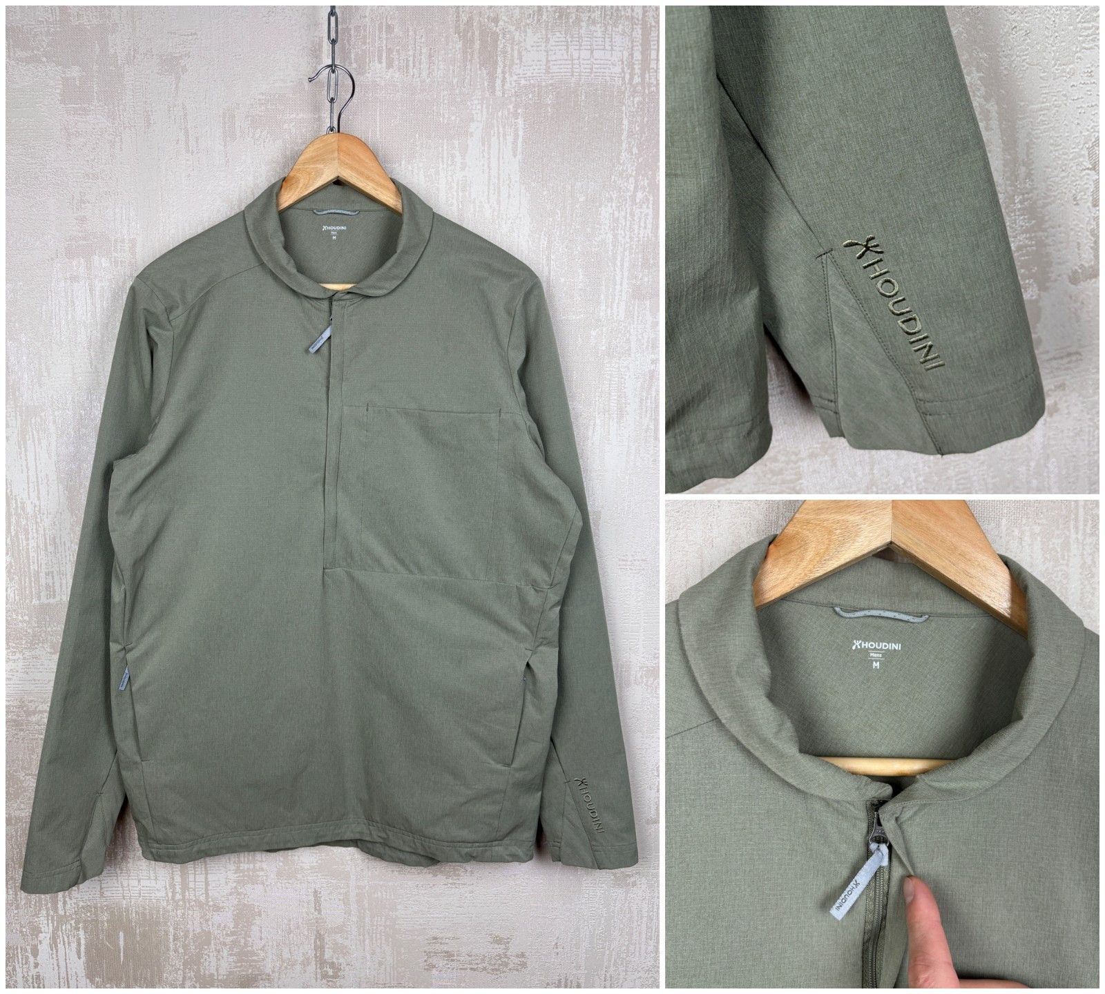 Houdini Houdini Daybreak Pullover Half Zip Light Anorak Jacket Size US M / EU 48-50 / 2 - 1 Thumbnail