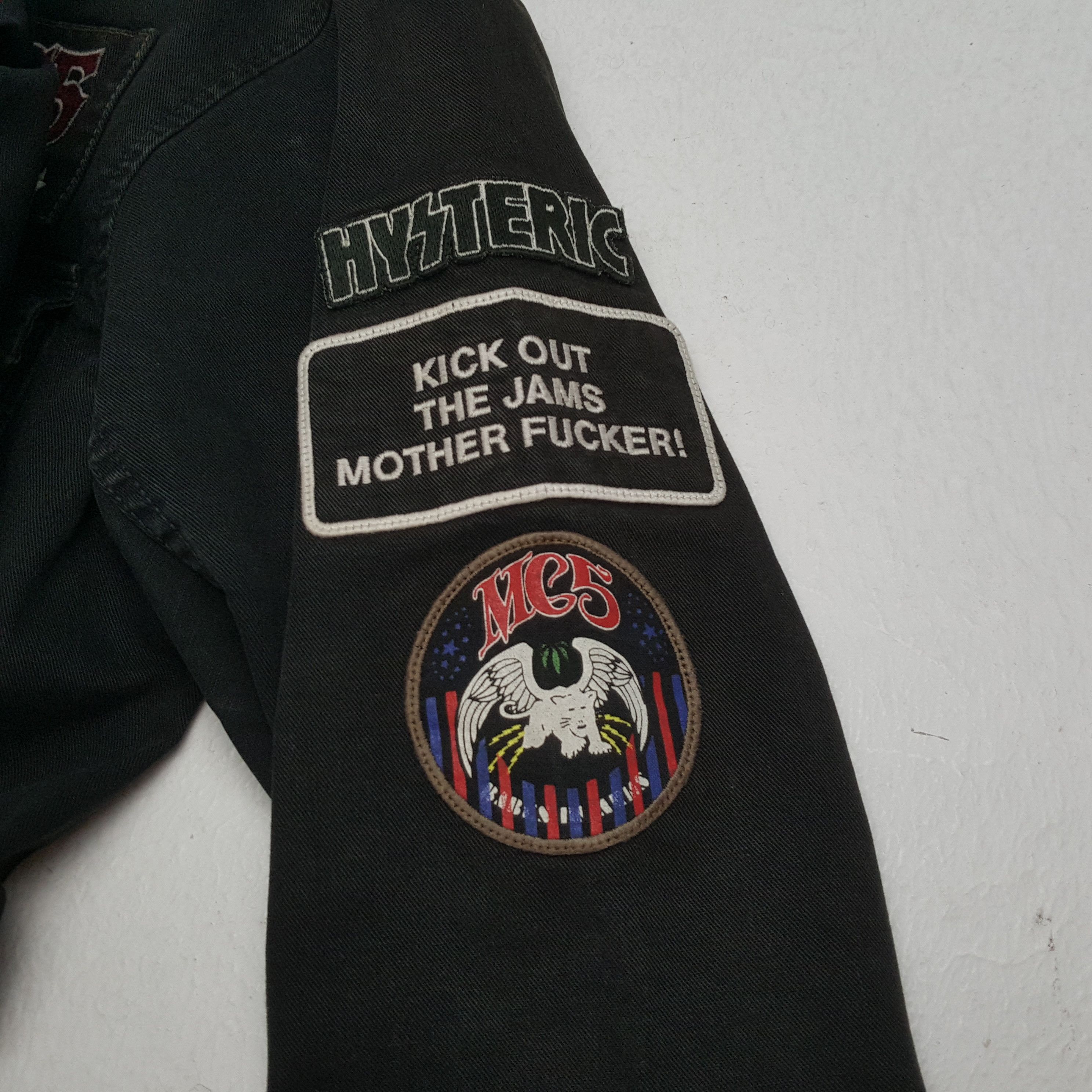 Hysteric Glamour HYSTERIC GLAMOUR X MC5 Rock Band Custom Art Jacket Size US S / EU 44-46 / 1 - 7 Thumbnail