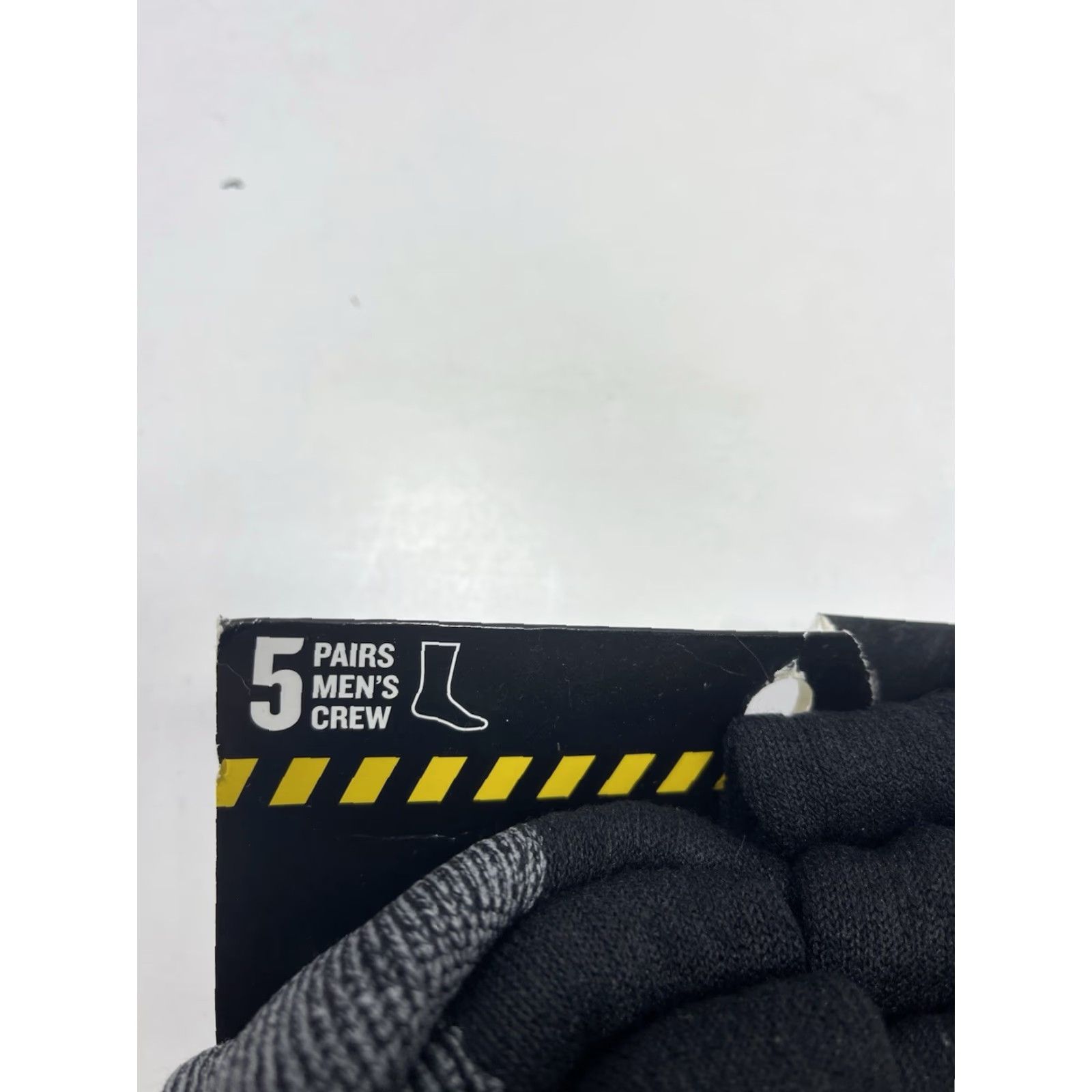 Dickies DICKIES CREW SOCKS 5 Pairs 6-12 Black ARCH SUPPORT Cotton Blend Big & Tall Mens Size ONE SIZE - 3 Thumbnail