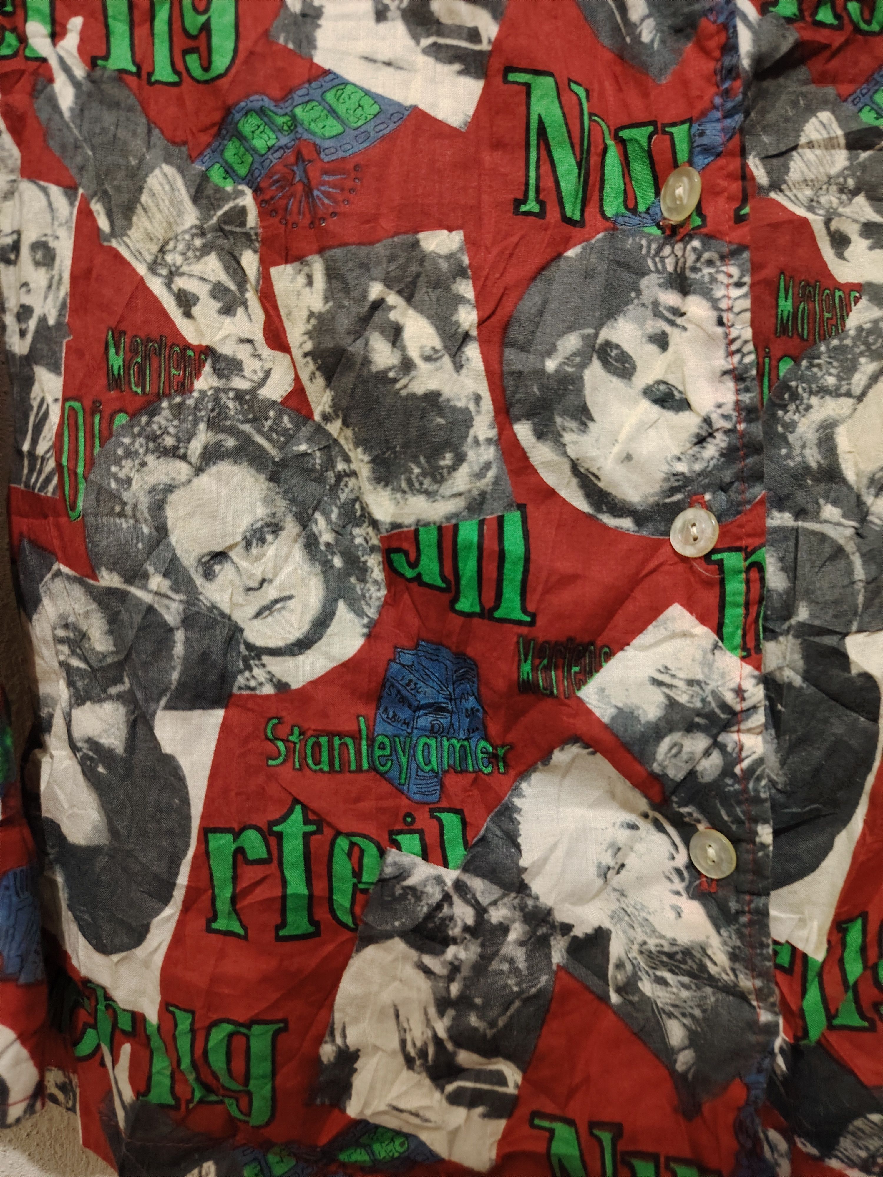 Vintage Rare!!! art celebrity design full printed shirt button up Size XS / US 0-2 / IT 36-38 - 3 Thumbnail