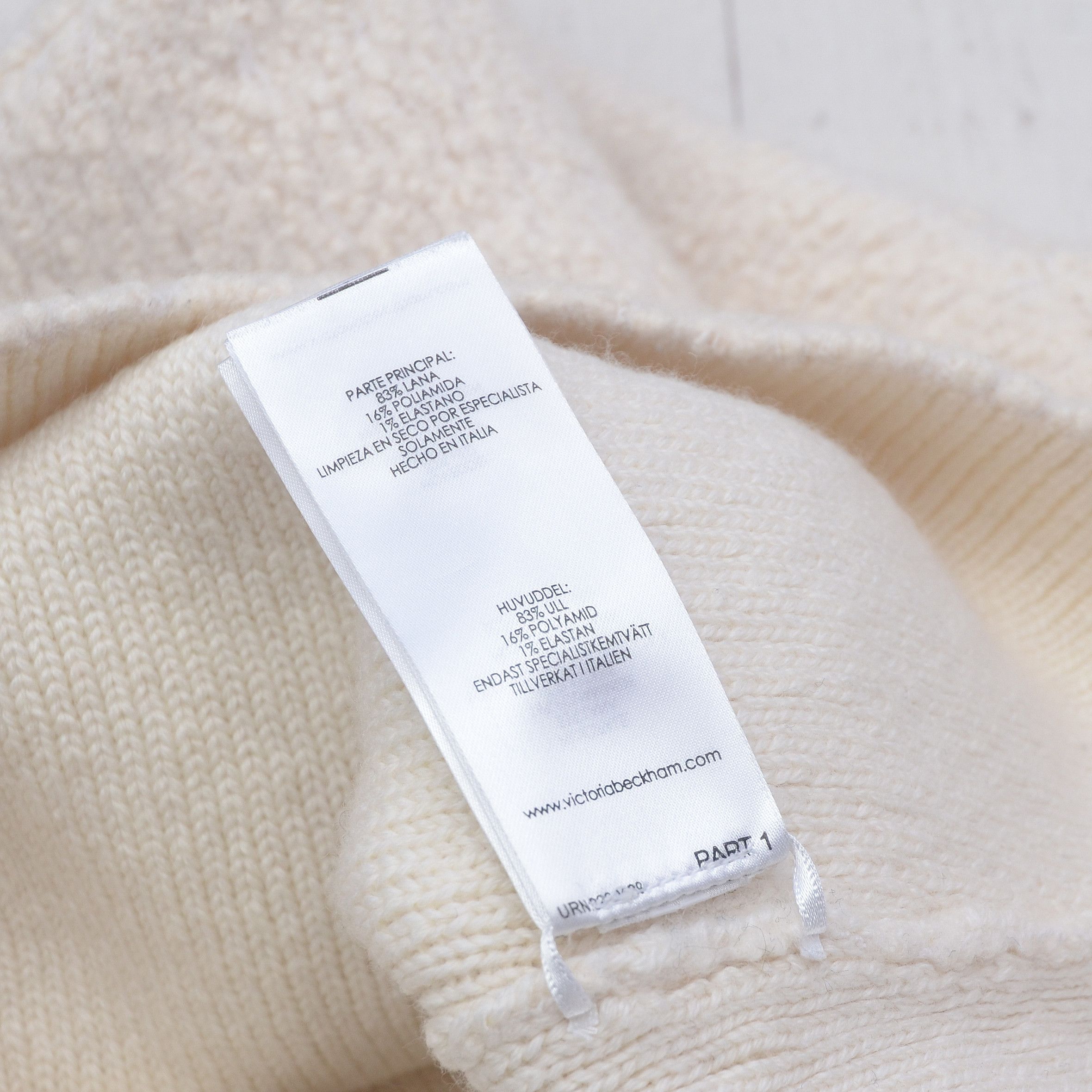 Victoria Beckham Victoria Beckham Extra Long Sleeved Boucle Knit Wool Sweater Size M / US 6-8 / IT 42-44 - 12 Thumbnail