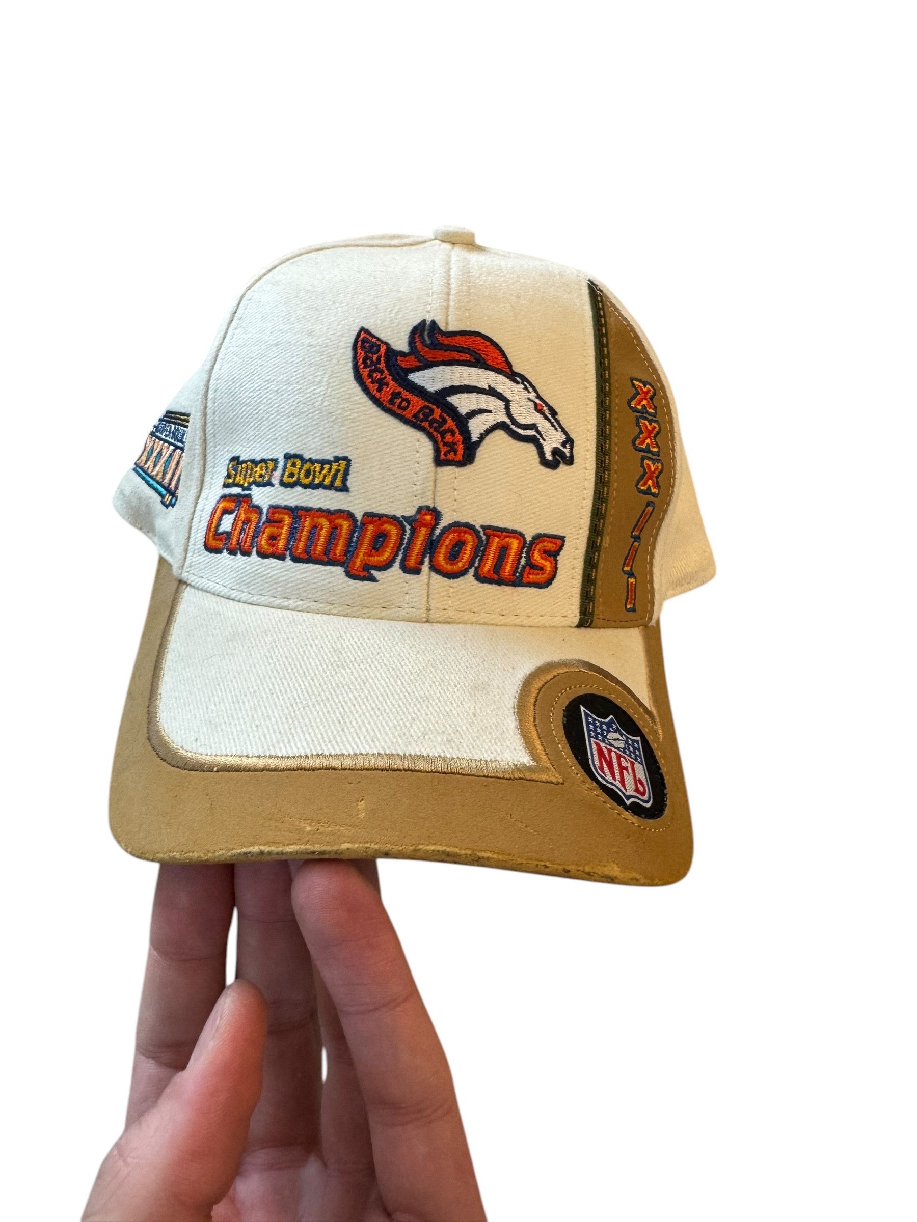 Logo 7 × NFL × Vintage 1999 Denver Broncos Back 2 Back Super Bowl XXXIII Champs Size ONE SIZE - 1 Thumbnail