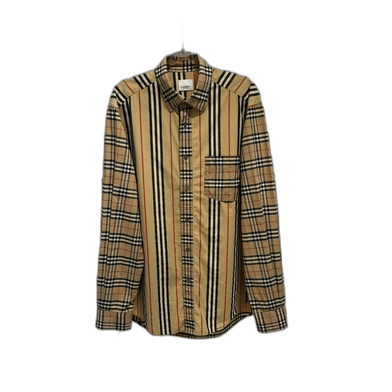 Burberry Burberry Classic Plaid Logo Shirt Size US M / EU 48-50 / 2 - 1 Thumbnail