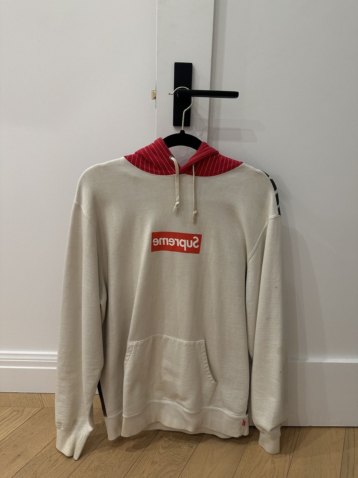 Comme des Garcons × Supreme Supreme Comme Des Garcon Red Harold Hunter Box Logo S/S’14 Size US L / EU 52-54 / 3 - 2 Thumbnail