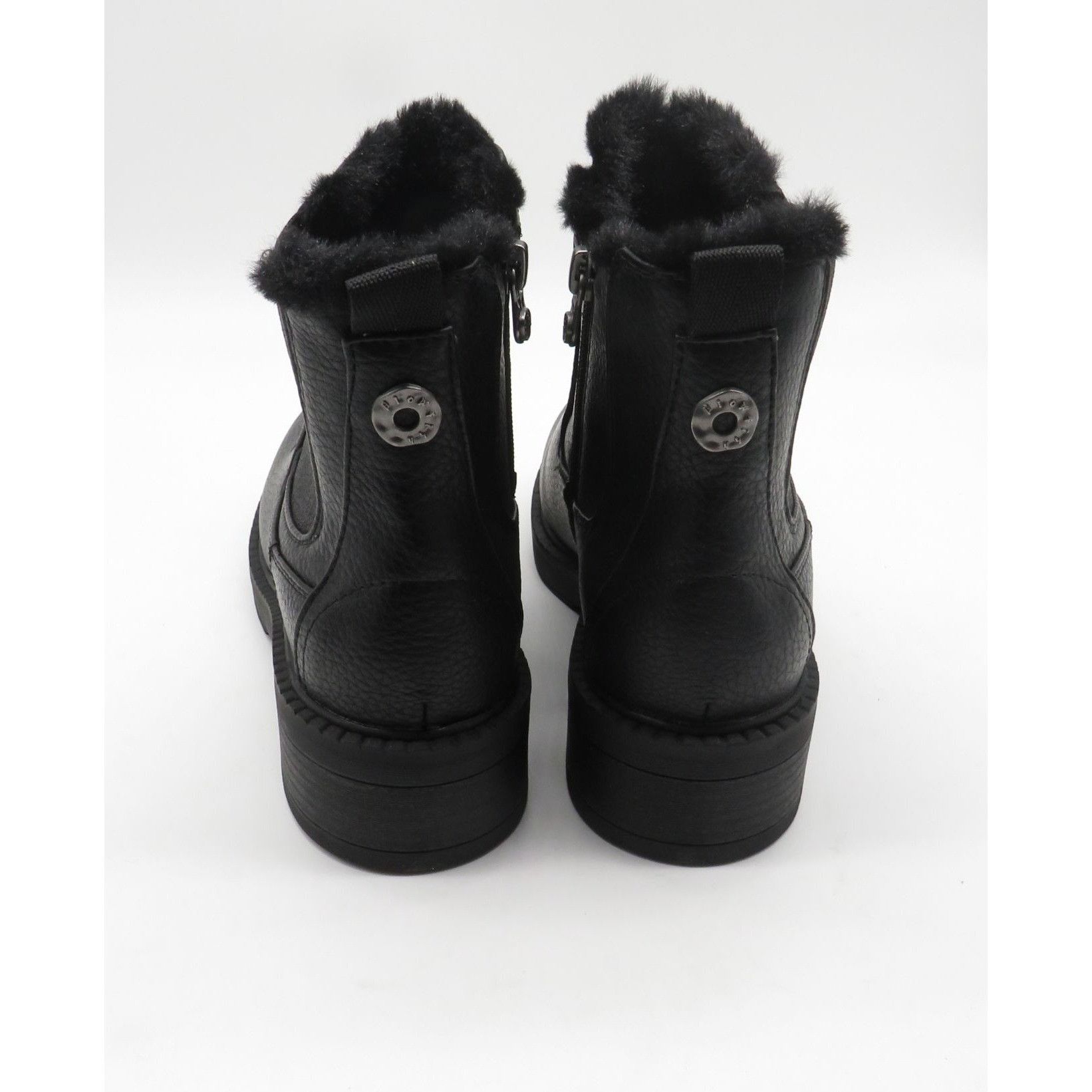 Other Blowfish Malibu Women's Black Faux Fur Chelsea Ankle Boots S Size US 7.5 / IT 37.5 - 5 Thumbnail