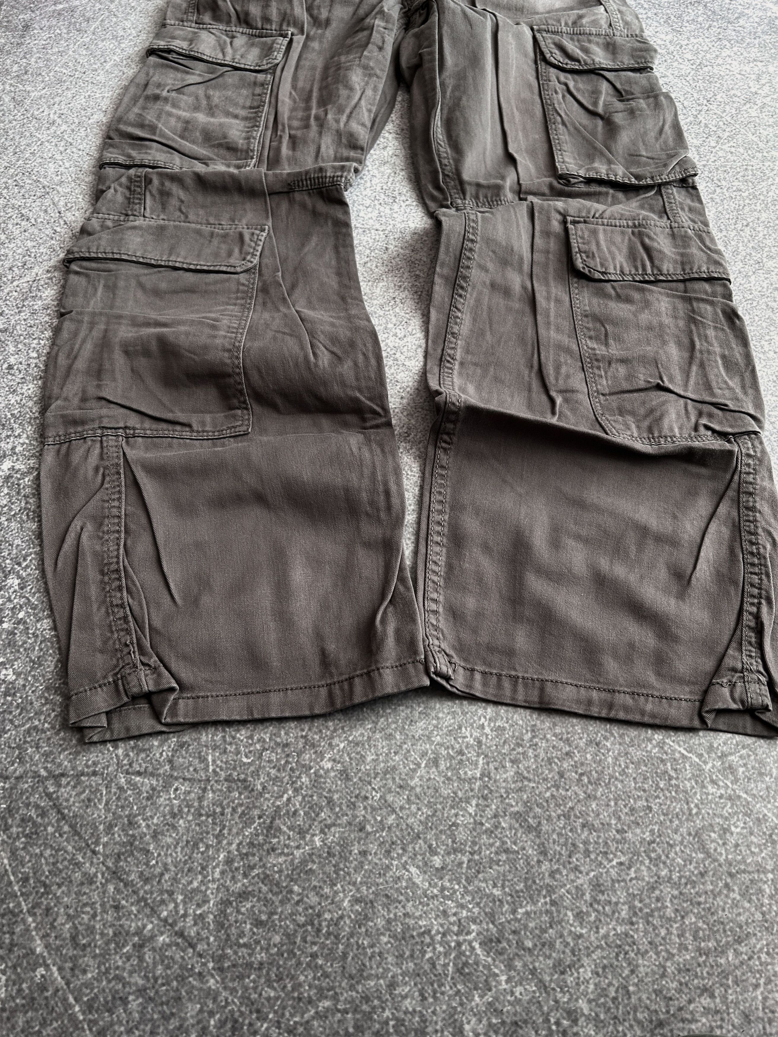 Other VTG Rick Owens Junya Watanabe Style Washed Cargo Jeans 90s Size US 30 / EU 46 - 4 Thumbnail