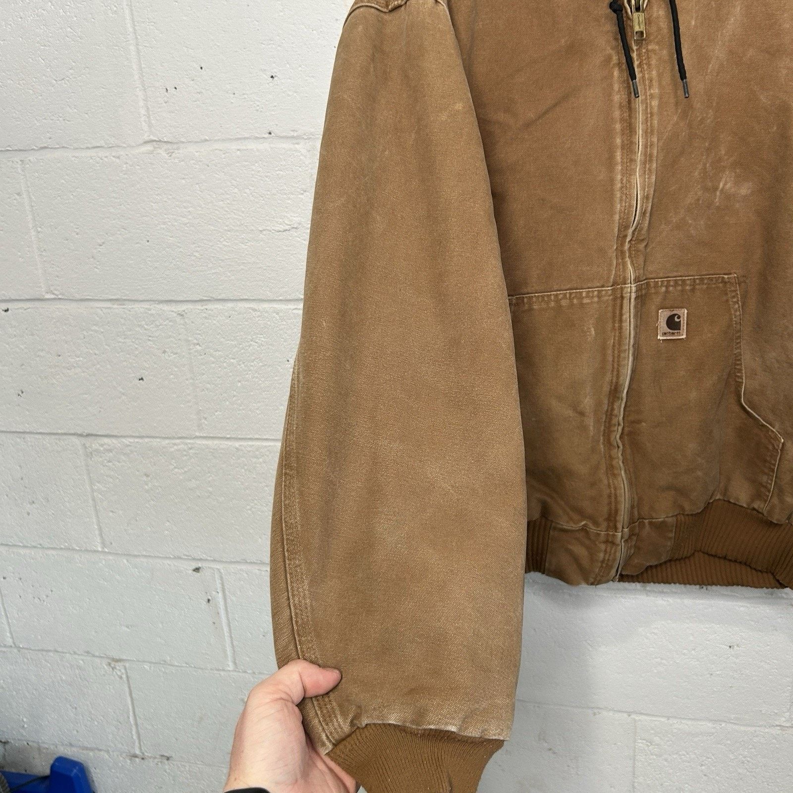 Carhartt Carhartt Hooded Quilt-Lined Active Jacket “Brown” J130-211 Size US XL / EU 56 / 4 - 6 Thumbnail