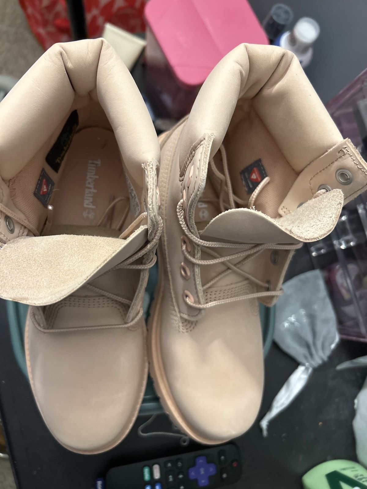 Timberland timberland premium 6 in lace waterproof light pink nubuck Size US 6.5 / IT 36.5 - 11 Thumbnail