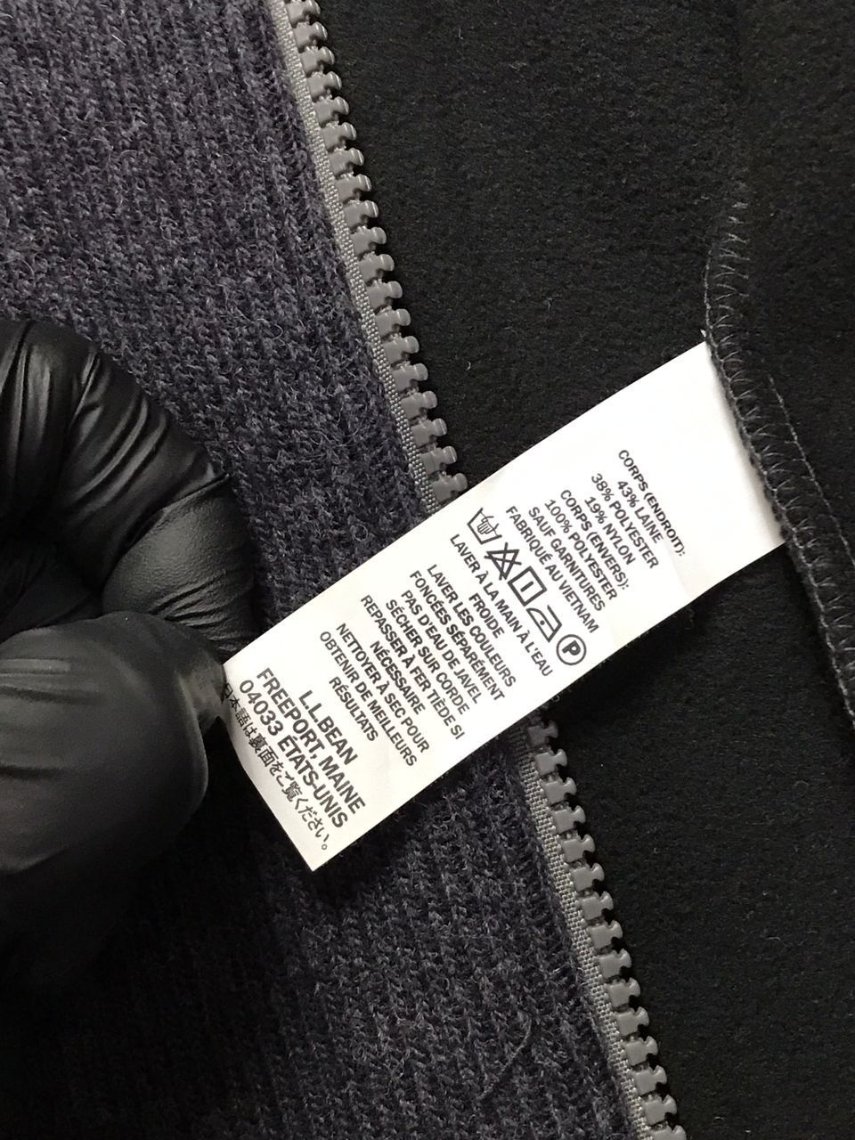 L.L. Bean LL Bean Wool Tek Coat Hoodie Size XS / US 0-2 / IT 36-38 - 9 Thumbnail