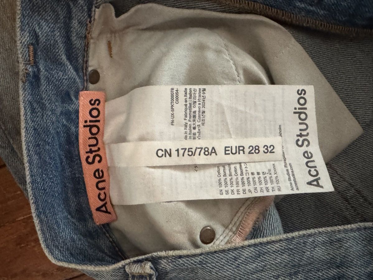 Acne Studios Acne Studios 2023 Mudwash Denim Jeans Size US 32 / EU 48 - 4 Thumbnail