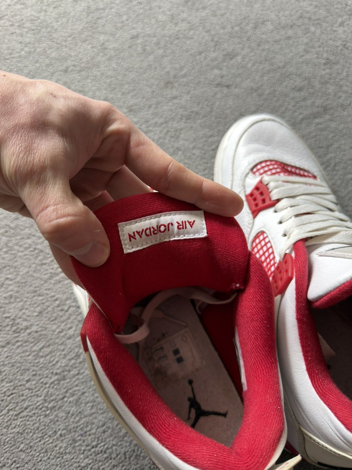 Jordan Brand Air Jordan 4 Retro Alternate 89 Released in 2015 Size US 9 / EU 42 - 6 Thumbnail