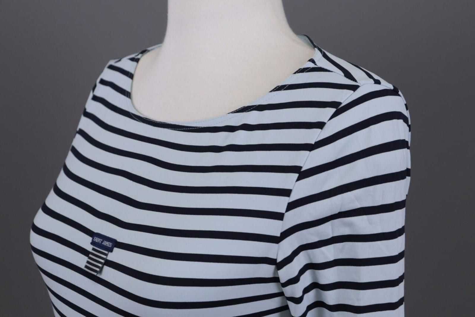 Saint James Saint James Blue Striped Sweater Size USA 6 / GB 10 / XS Size M / US 6-8 / IT 42-44 - 9 Thumbnail