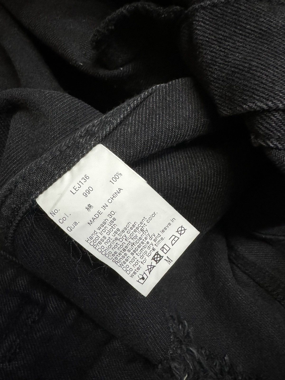 Japanese Brand LEGENDA MADE DESTROYED DISTRESSED LONG DENIM JACKET FOR MEN Size US M / EU 48-50 / 2 - 9 Thumbnail