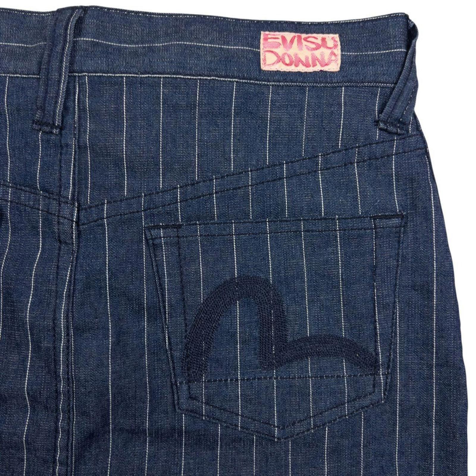 Evisu Vintage Evisu Donna Double Gull Embroidered Skirt Size W29 Size 28" / US 6 / IT 42 - 4 Thumbnail