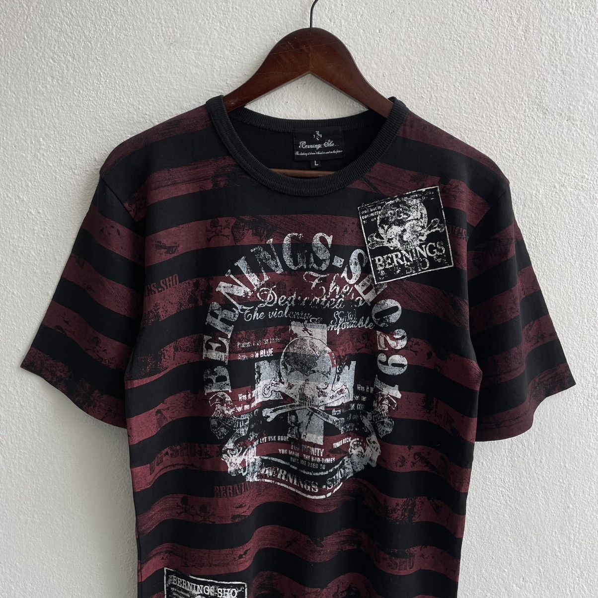 BERNINGS SHO Vintage Bernings Sho Punk Gothic Seditionaries Shirt Size US L / EU 52-54 / 3 - 2 Thumbnail