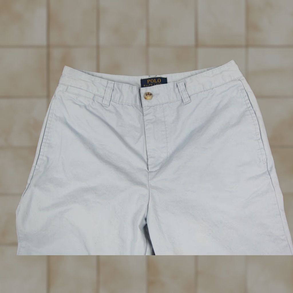 Polo Ralph Lauren Polo Ralph Lauren Pants Womens 16 Blue Straight Leg Chino Casual Beach City Preppy 16 Womens Pants Size 38" / US 16 / IT 52 - 1 Thumbnail