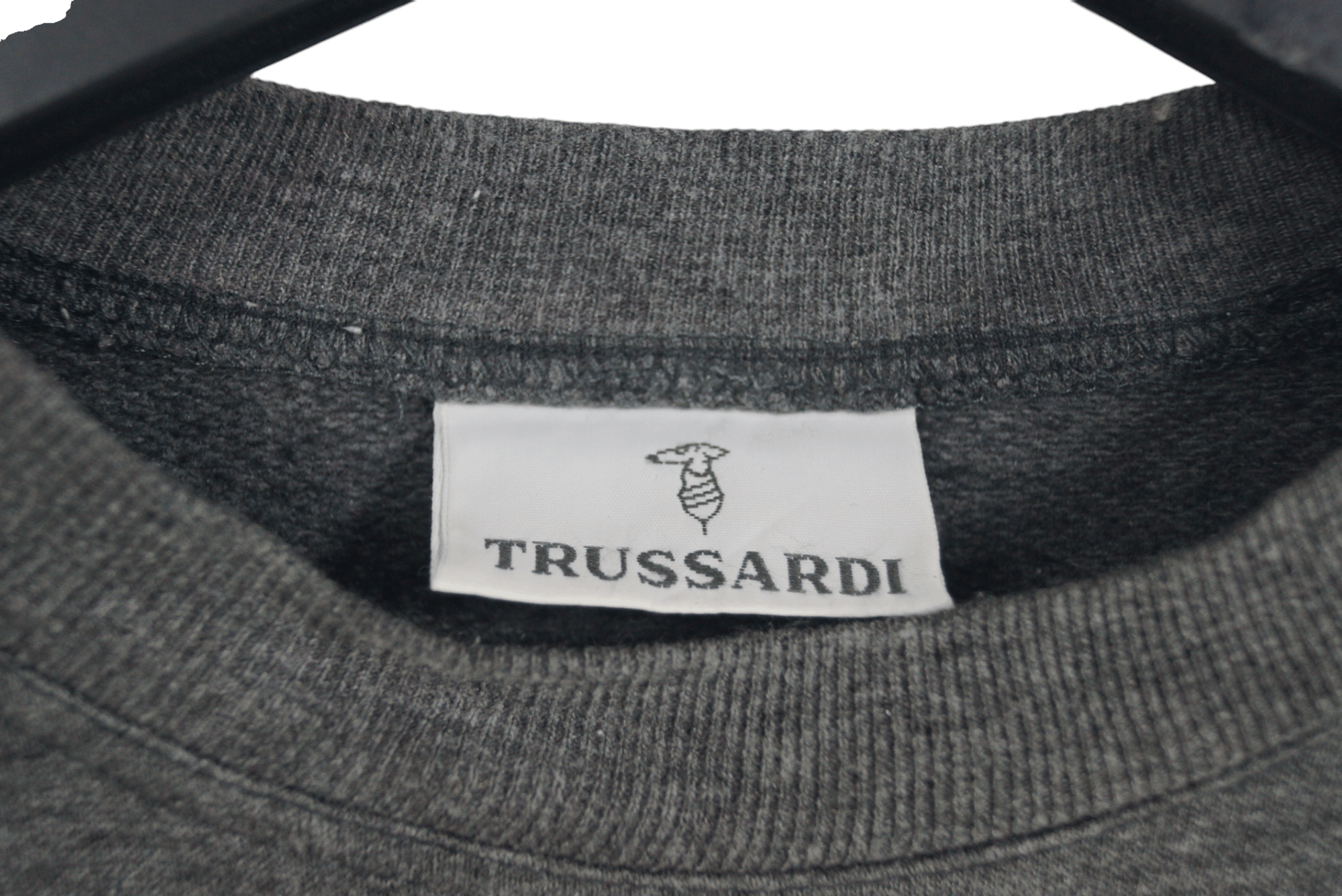 Trussardi × Vintage Trussardi Sweatshirt Spell Out Nice Design Size US L / EU 52-54 / 3 - 3 Thumbnail