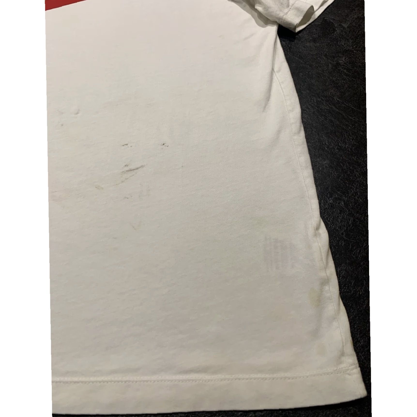 Nike Nike T-Shirt Large White Stained Mens Size US L / EU 52-54 / 3 - 6 Thumbnail