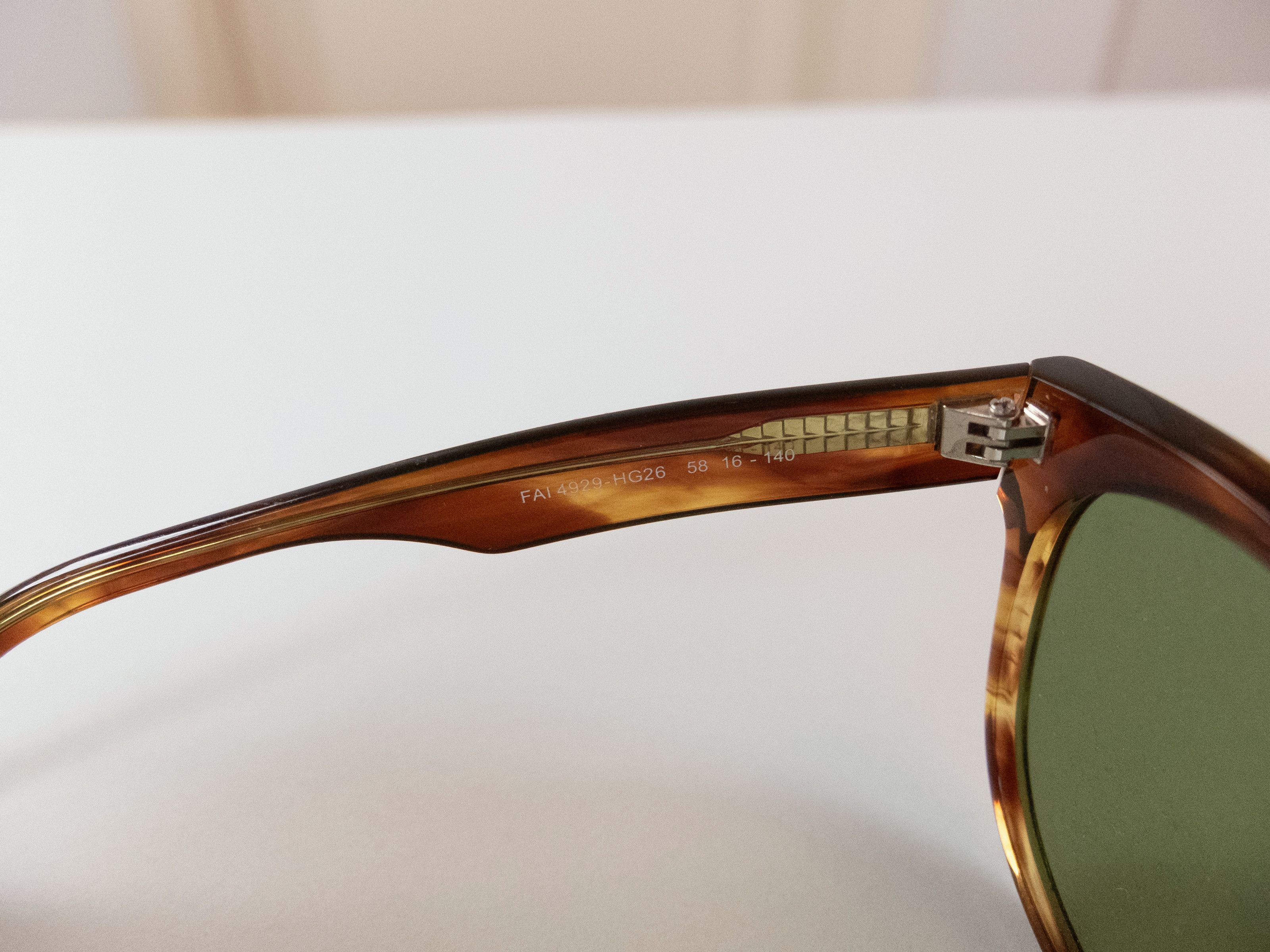 Loro Piana LORO PIANA Freetime brown acetate oval N.P.E.L.P. sunglasses Size ONE SIZE - 4 Thumbnail