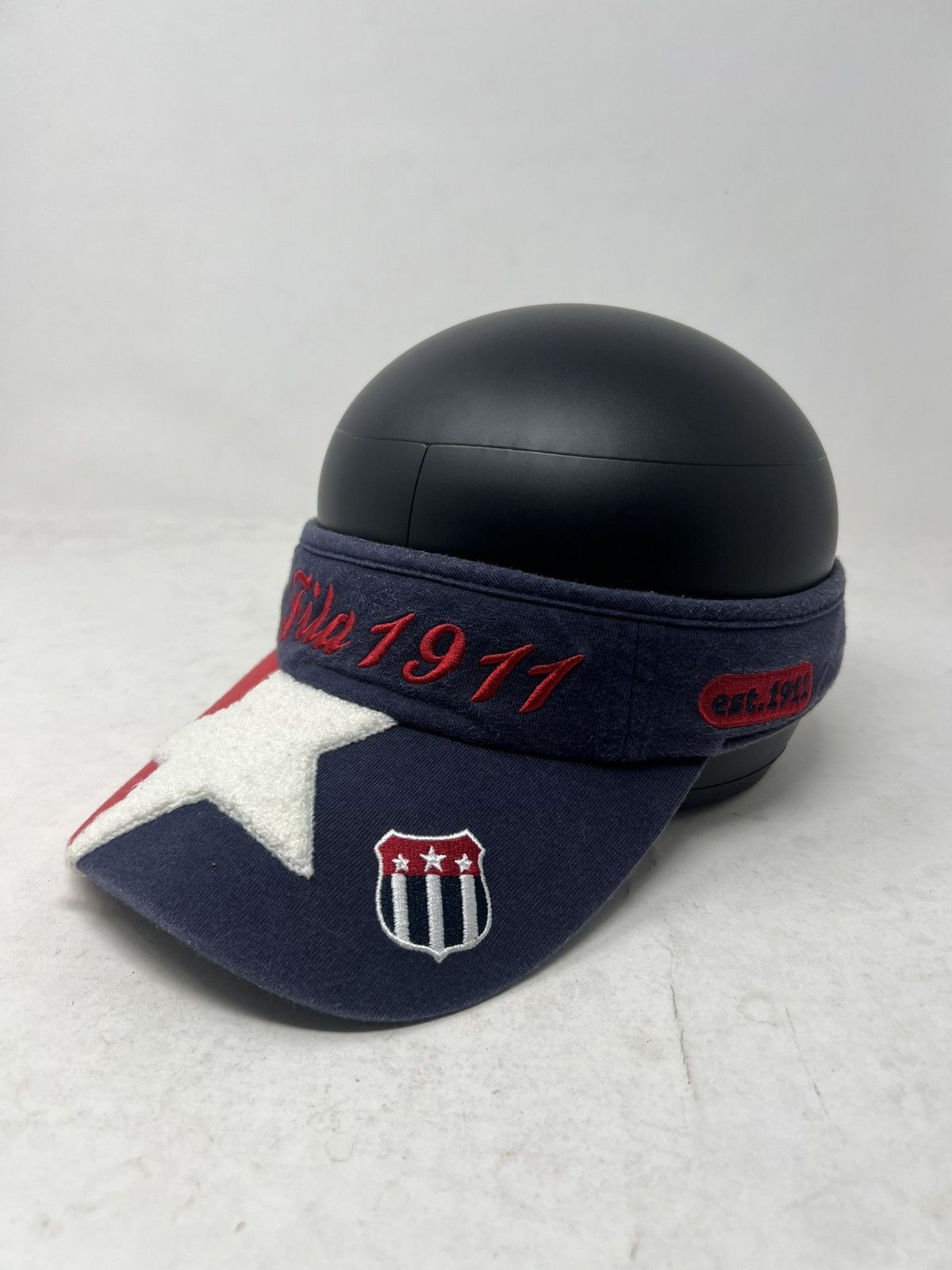 Fila Fila 1911 Golf Emblem Sun Visor Hat Size ONE SIZE - 1 Thumbnail