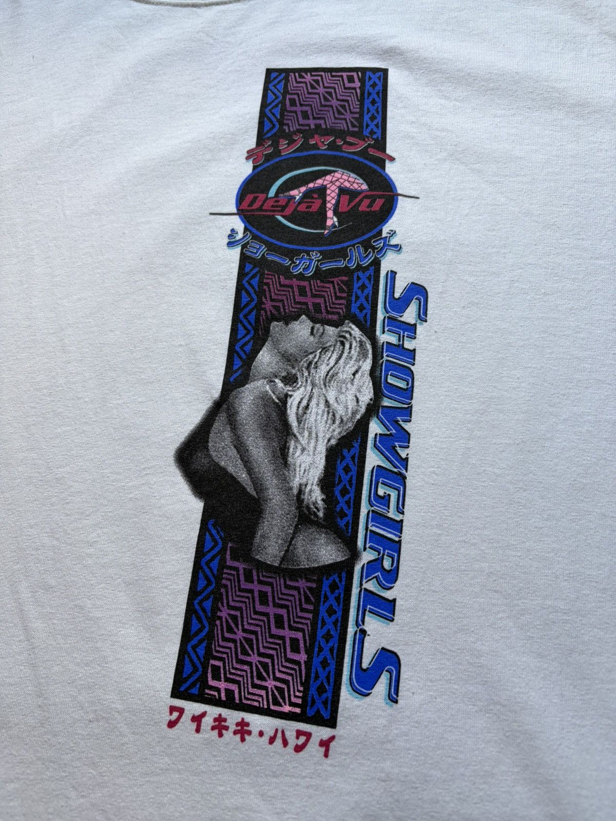 Vintage Vintage Deja Vu Showgirls Strip Club Shirt XL Anvil 90s Y2K Size US XL / EU 56 / 4 - 2 Thumbnail