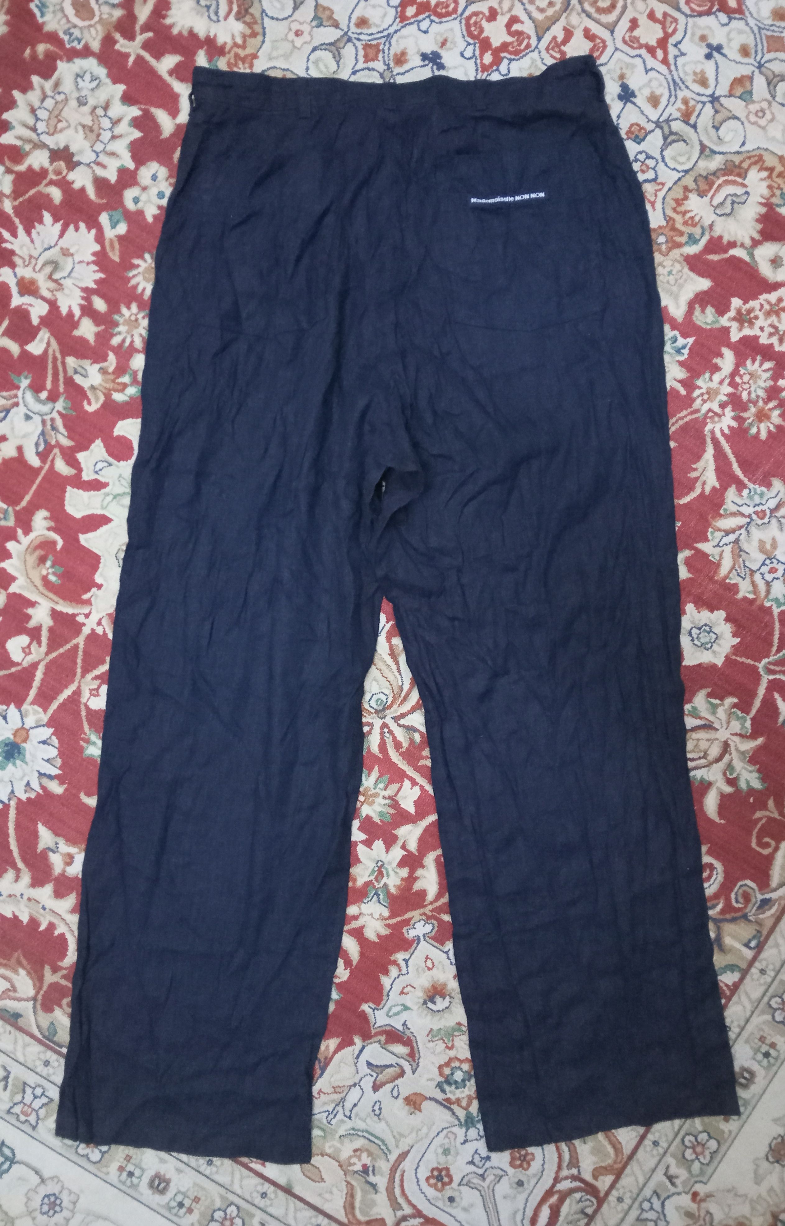 Designer × Issey Miyake × Mademoiselle Non Non Modemoiselle Non Non Loose/Baggy Numb + Rayon Pants Size US 28 / EU 44 - 2 Thumbnail