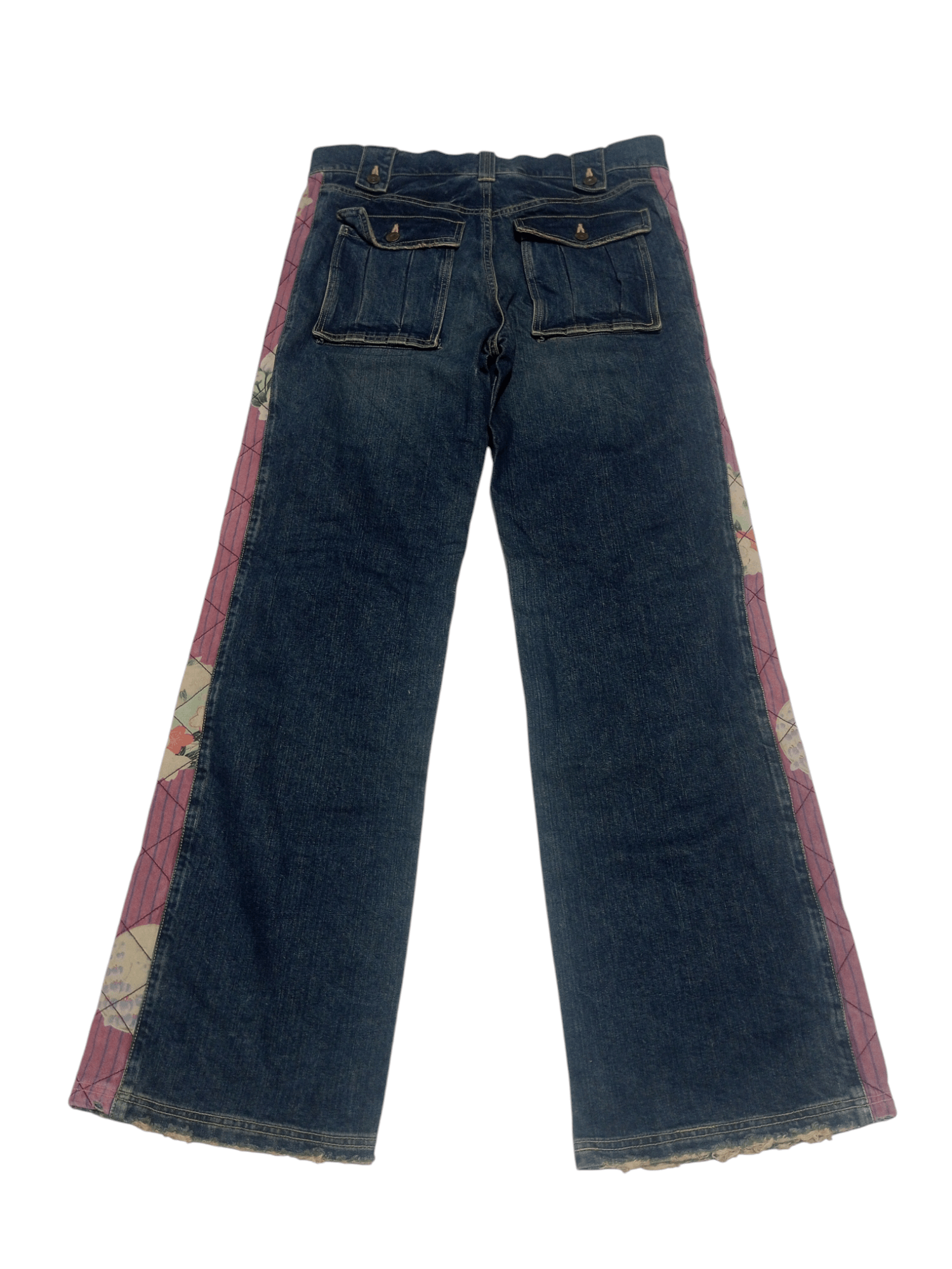 If Six Was Nine × Japanese Brand × Le Grande Bleu (L.G.B.) Mizra jeans kyoto distressed 3D pocket bootcut denim Size US 32 / EU 48 - 10 Thumbnail