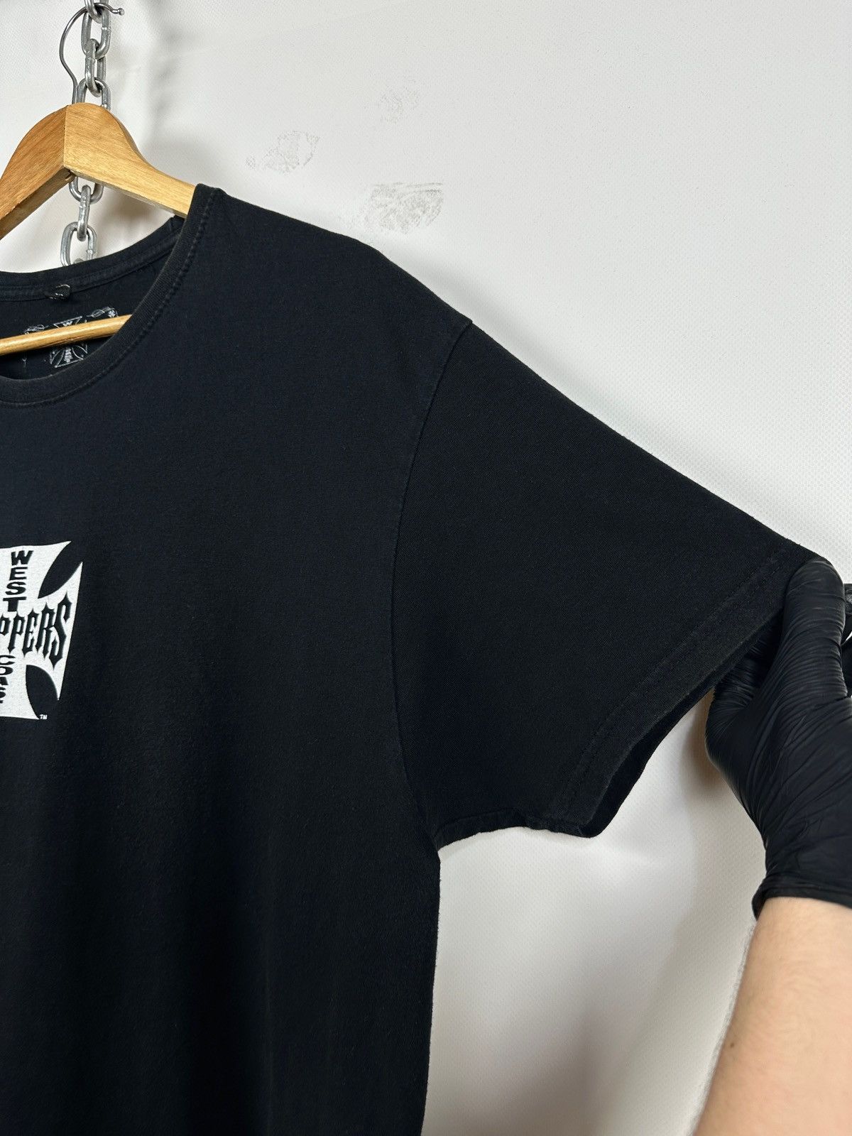 West Coast Choppers Vintage West Coast Choppers Faded Black T-Shirt Paul Walker Size US XL / EU 56 / 4 - 18 Thumbnail