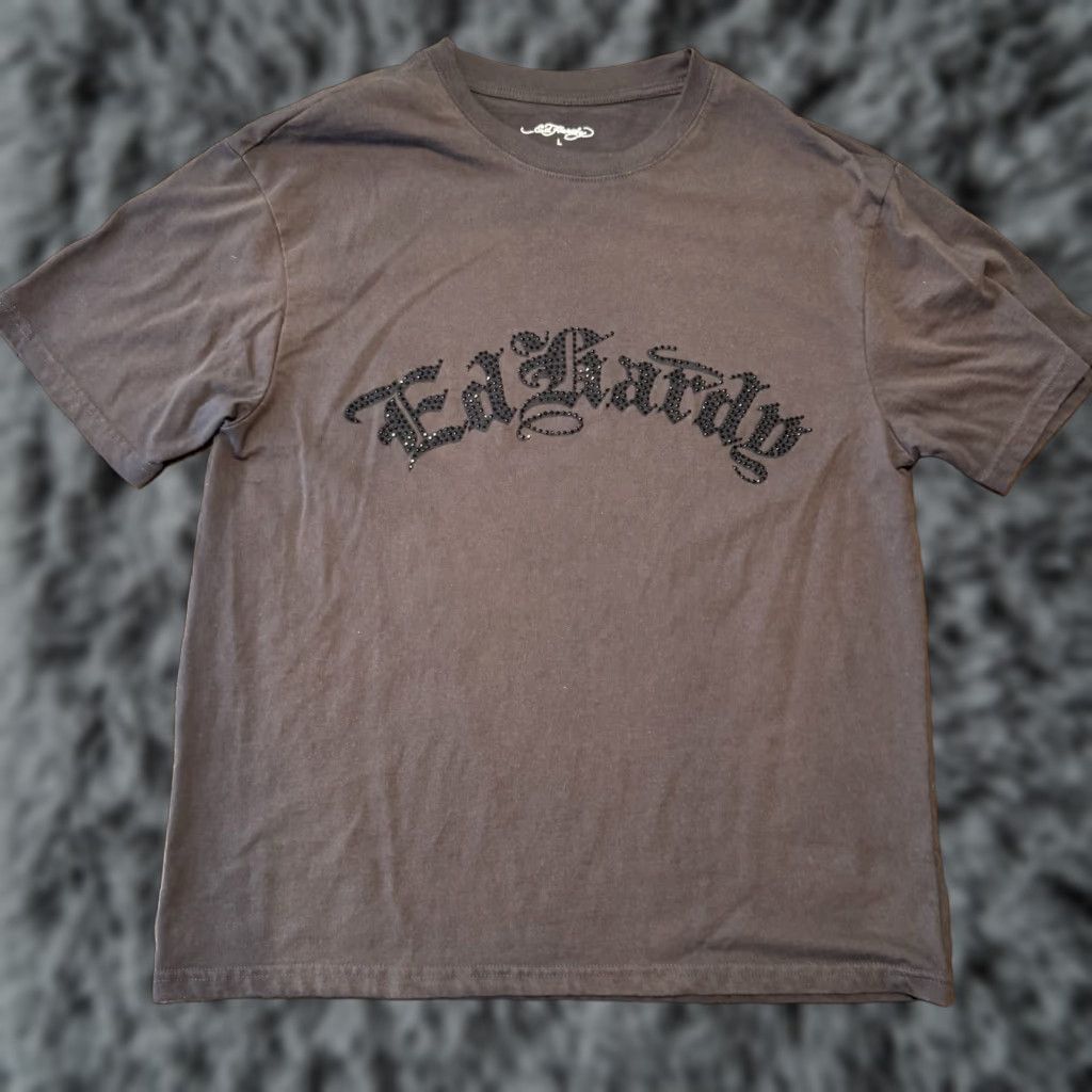 Ed Hardy Ed Hardy T Shirt Mens Large Hellcat Panther Flames Tattoo Y2K Jeweled Logo Size US L / EU 52-54 / 3 - 1 Thumbnail