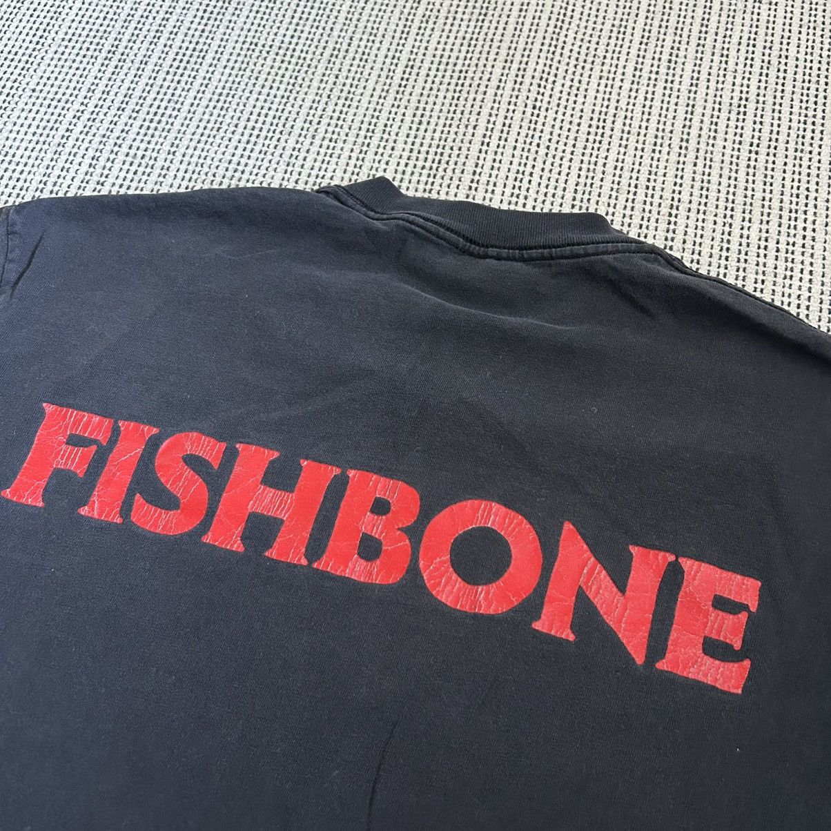 Band Tees × Other × Vintage Vintage 90s Fishbone Double-Sided tee sz M Size US M / EU 48-50 / 2 - 6 Thumbnail