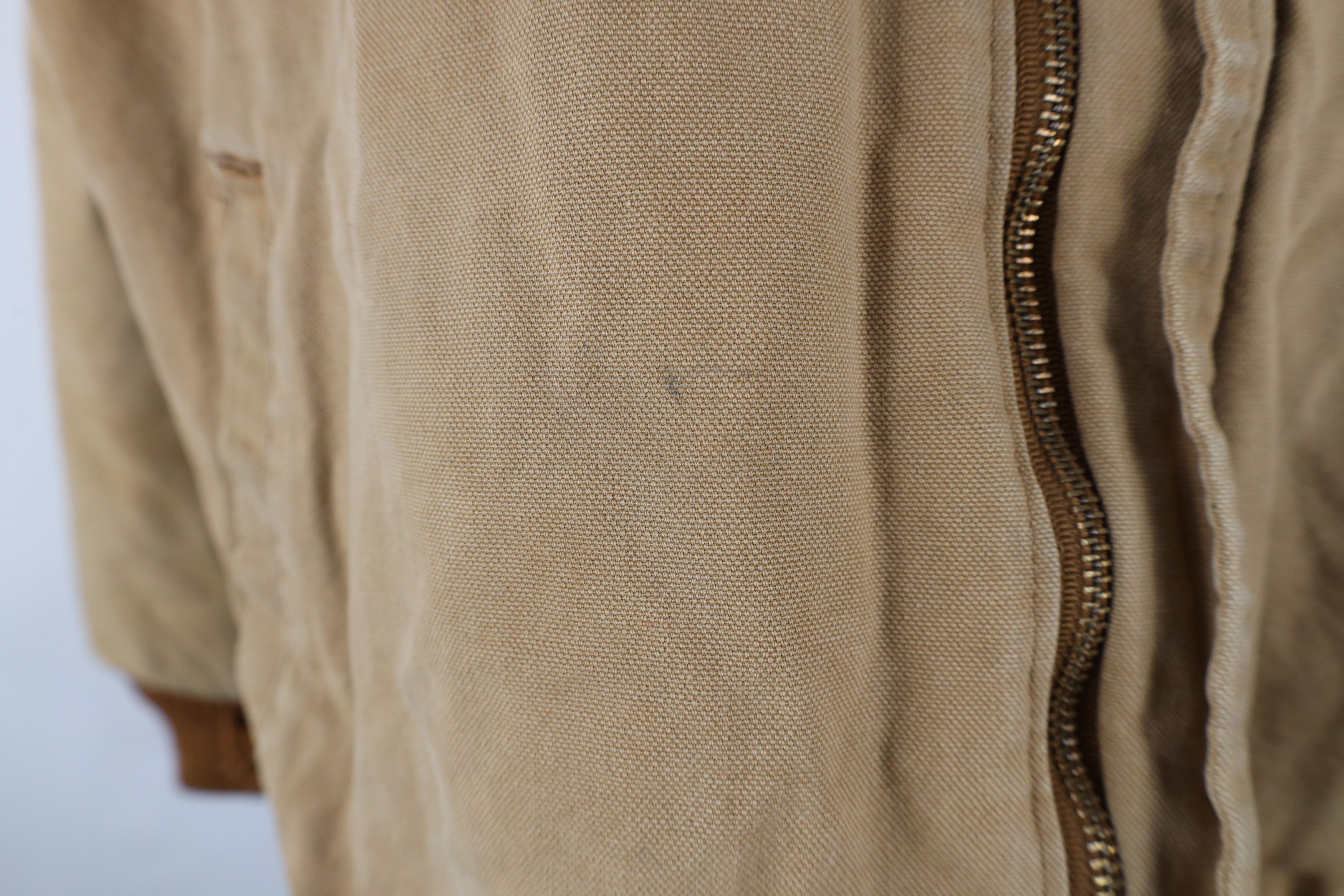 Vintage × Walls Vintage 90s Walls Canvas Bomber Jacket Duck Brown USA Size US XL / EU 56 / 4 - 11 Thumbnail