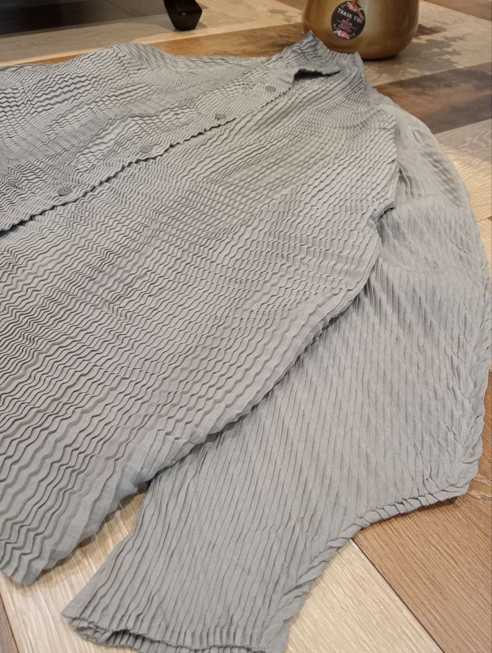 Issey Miyake RARE ISSEY MIYAKE VINTAGE RIBBED PLEATED Size M / US 6-8 / IT 42-44 - 5 Thumbnail