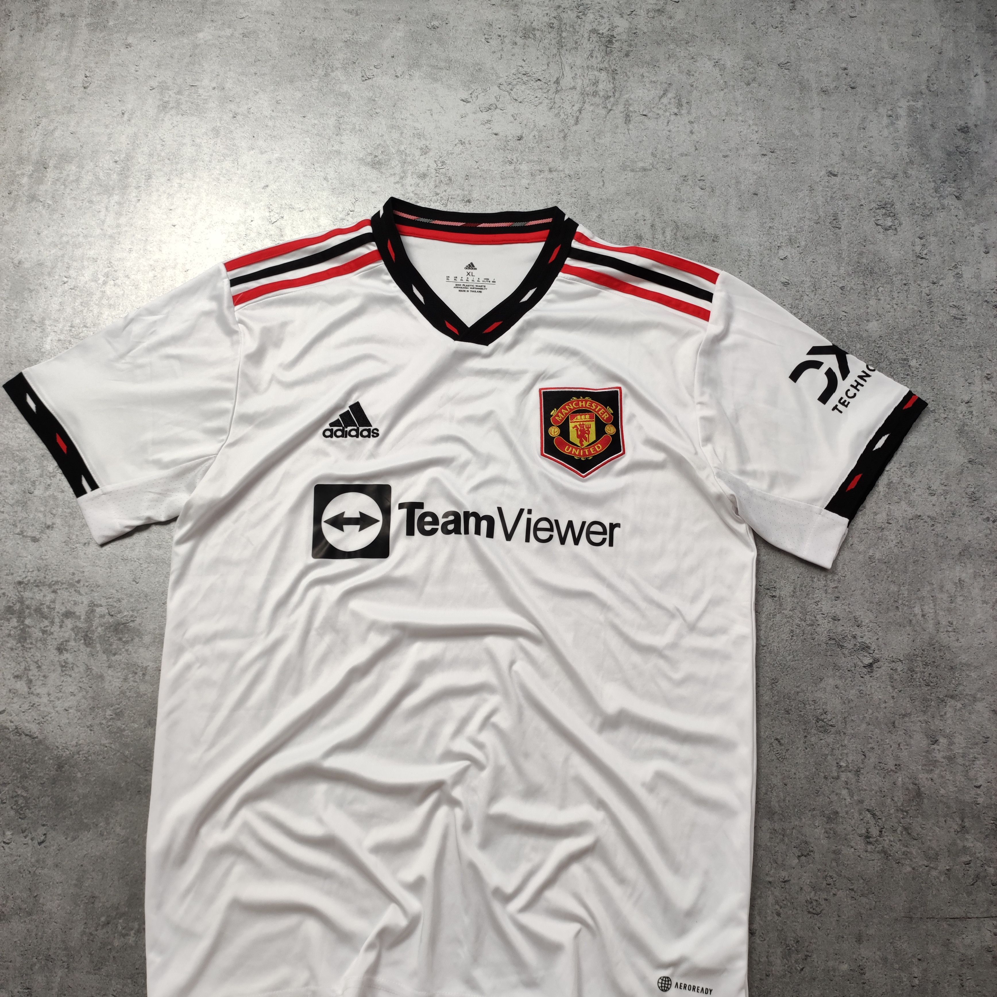 Adidas RARE Adidas x Manchester United 2022 Away Football Jersey Size US XL / EU 56 / 4 - 2 Thumbnail