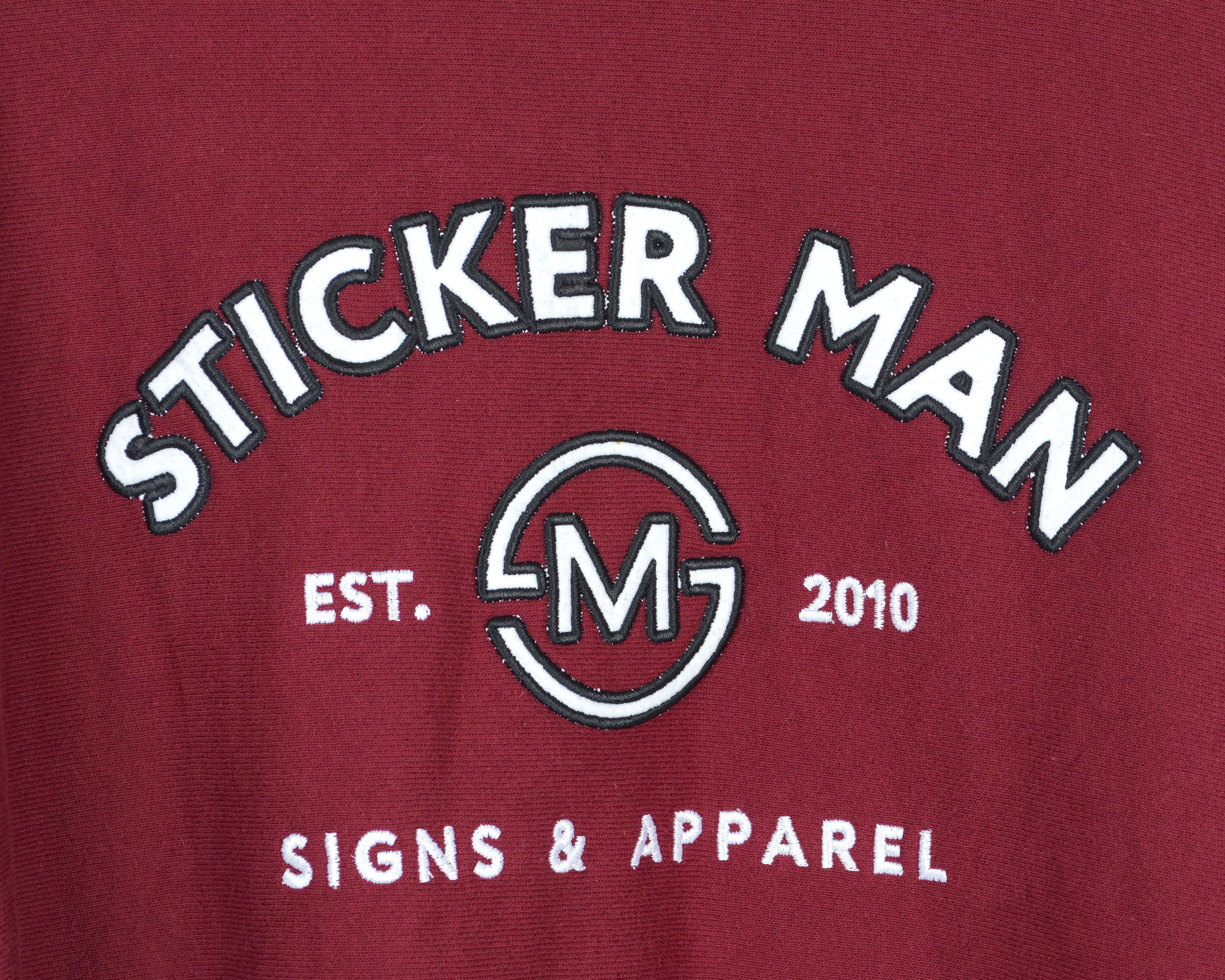 Champion × Vintage Jumper Sticker Man Reverse Weave Pullover Cotton Sweatshirt Size US M / EU 48-50 / 2 - 3 Thumbnail
