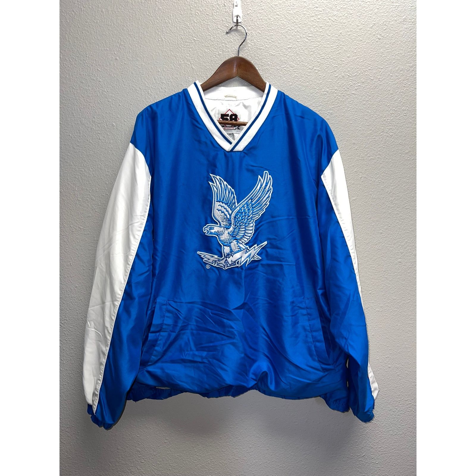 Vintage Vintage Air Force Jacket Falcons Windbreaker Lightweight XL Size US XL / EU 56 / 4 - 1 Thumbnail
