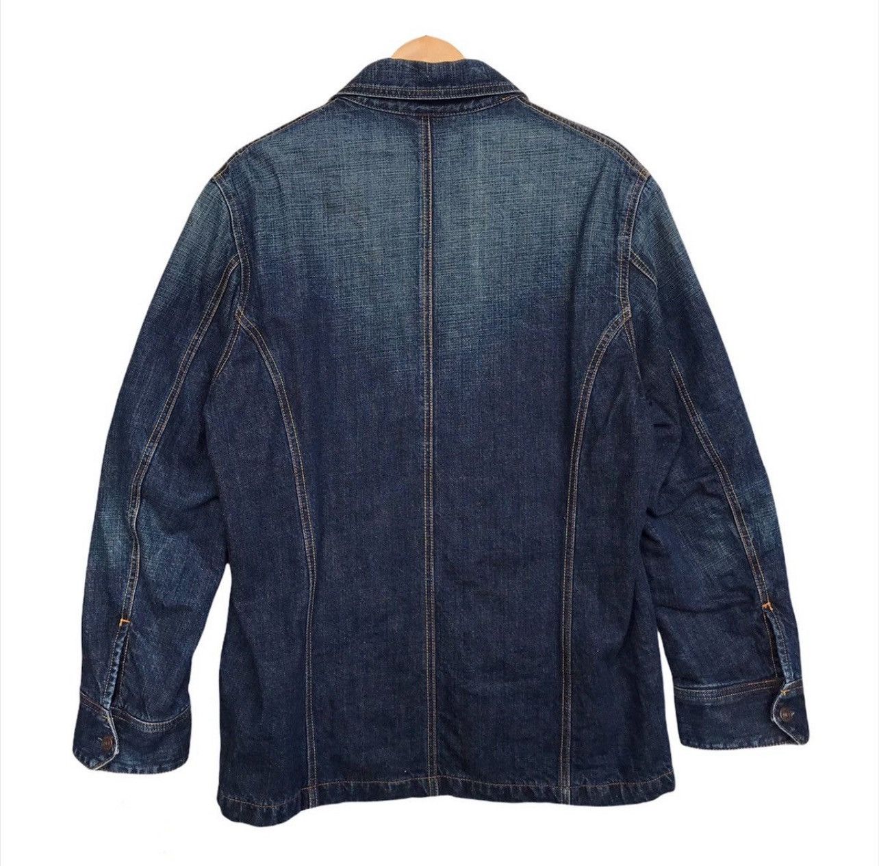 Levi's Levis Chore Denim Jacket Size US L / EU 52-54 / 3 - 2 Thumbnail