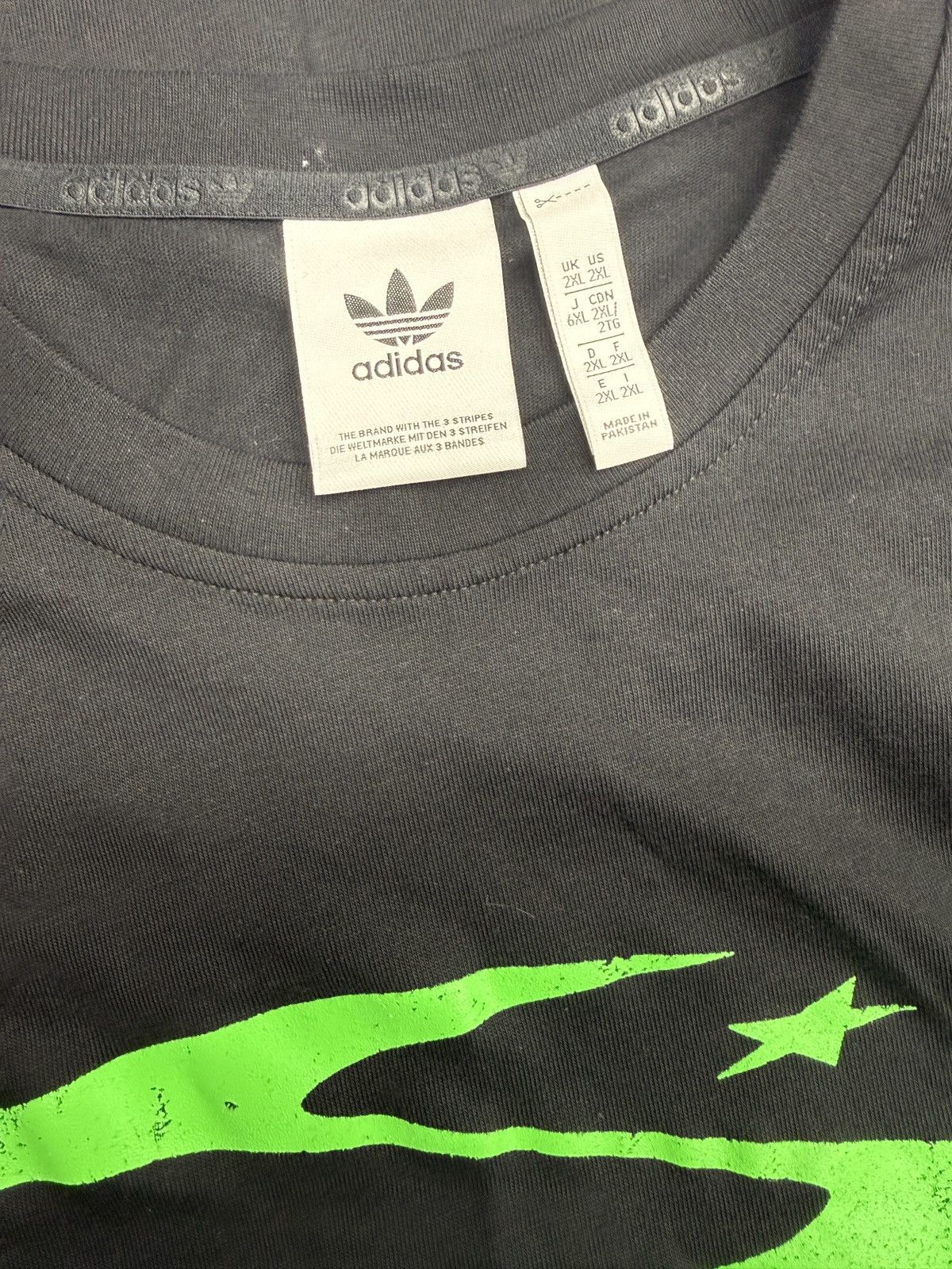 HELLSTAR Hellstar x Adidas T-shirt Size US XXL / EU 58 / 5 - 4 Thumbnail