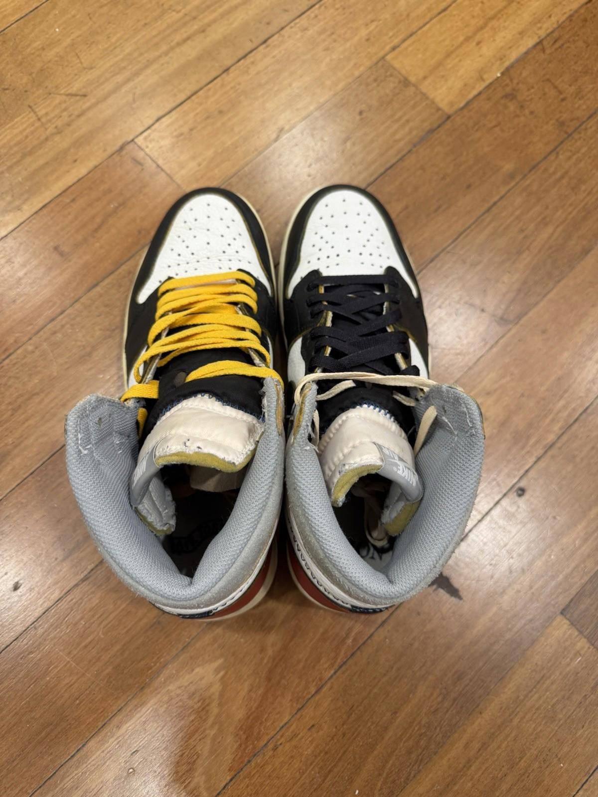 Jordan Brand Jordan 1 Union LA Black Toe Size 12 Size US 12 / EU 45 - 4 Thumbnail