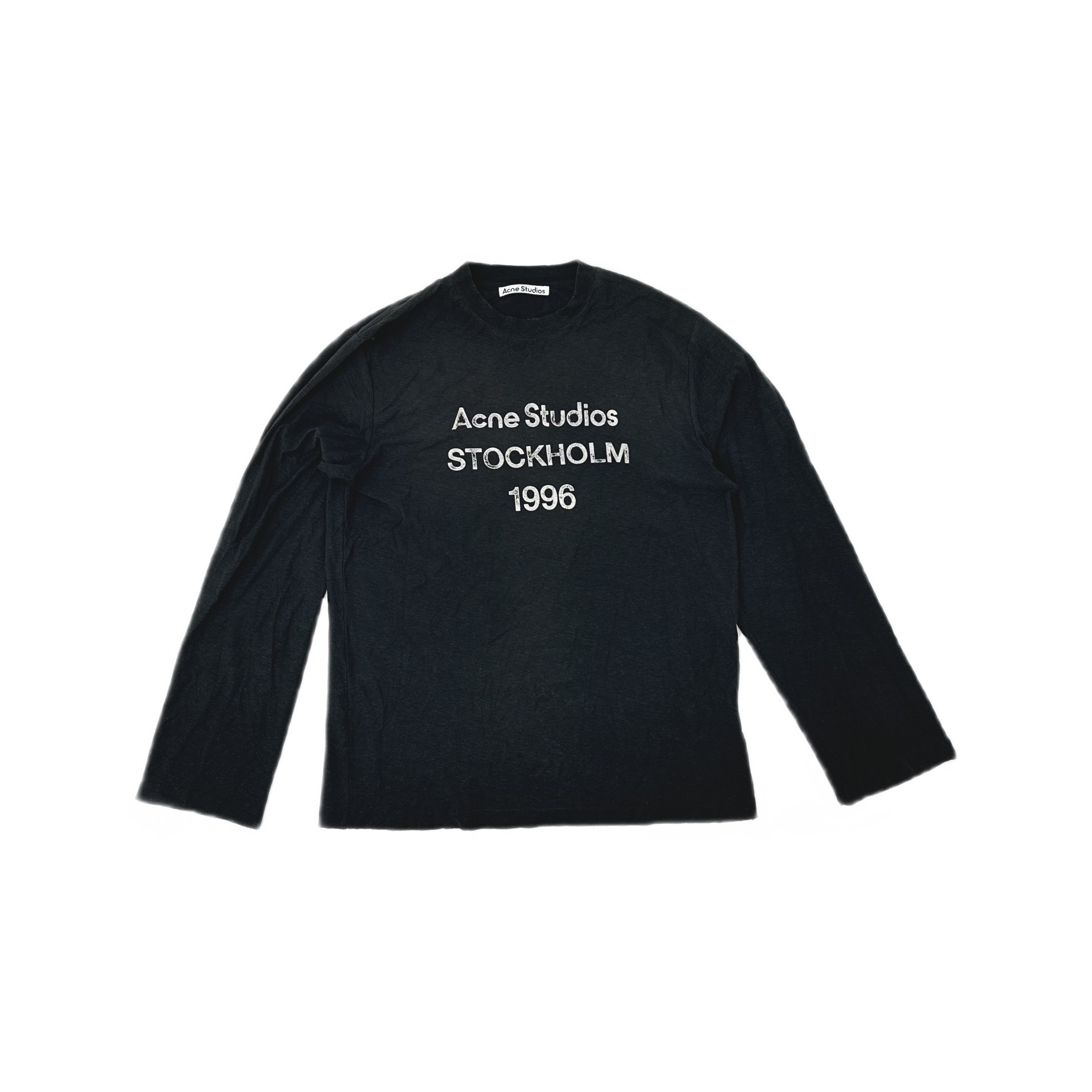 Acne Studios Acne Studios Stockholm 1996 Black Longsleeve | Grailed