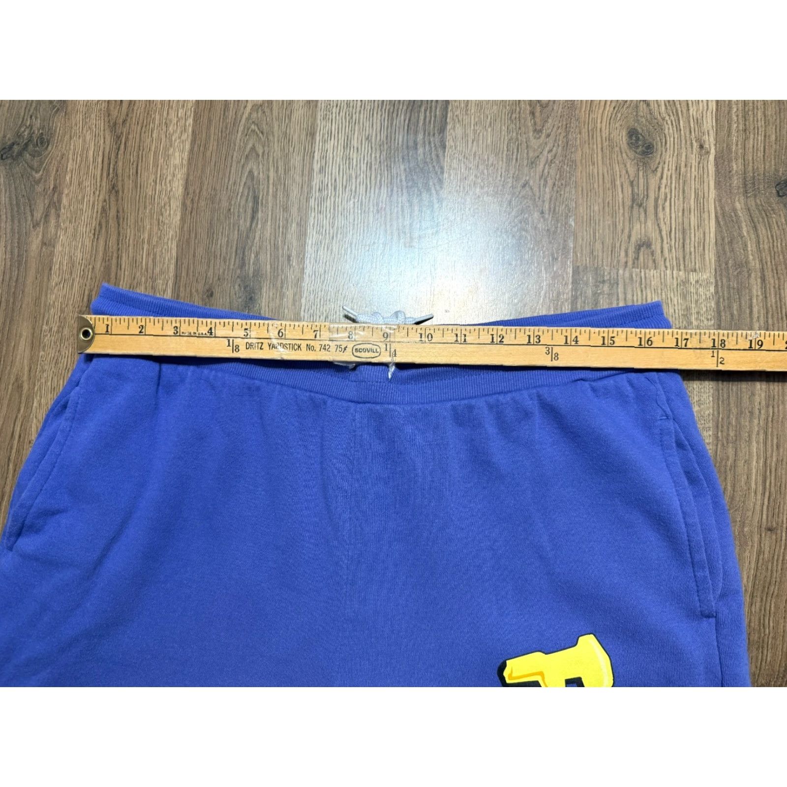 Vintage VINTAGE? The Flintstones Pants Women's XL Blue Activewear Stretch High Rise Pants Regular Women XS? Size 40" / US 18 - 7 Thumbnail