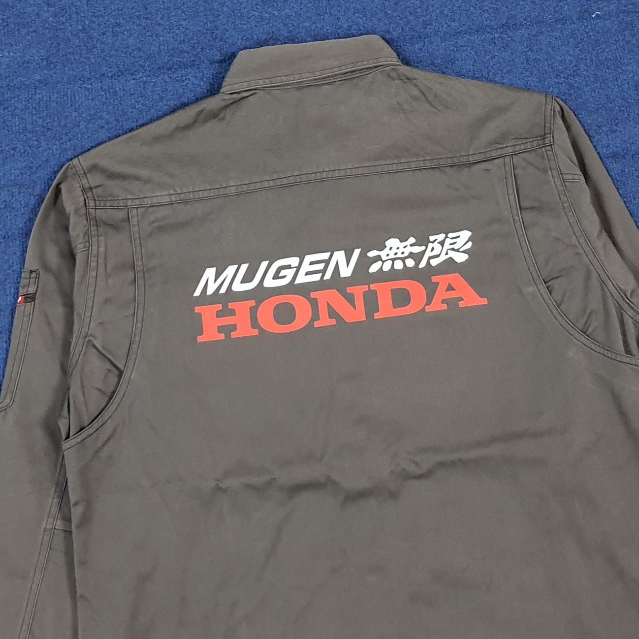 Japanese Brand Vintage Mugen Honda Japan Racing Custom Logo Jacket C296N23 Size US M / EU 48-50 / 2 - 2 Thumbnail
