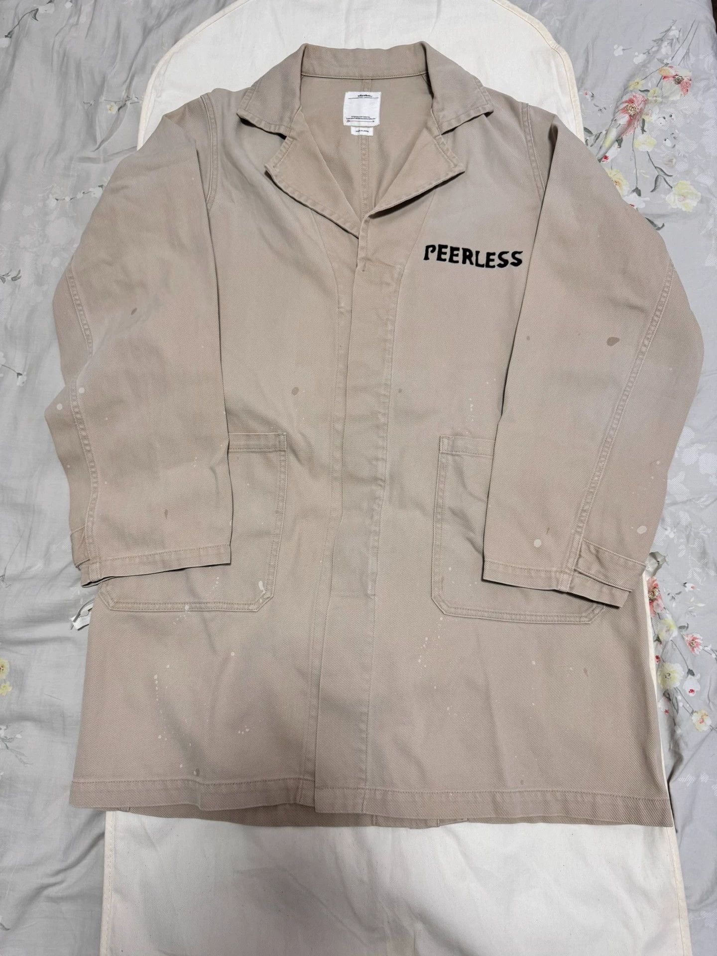 Visvim visvim 18aw washed splash ink embroidered trench coat Size US S / EU 44-46 / 1 - 1 Thumbnail