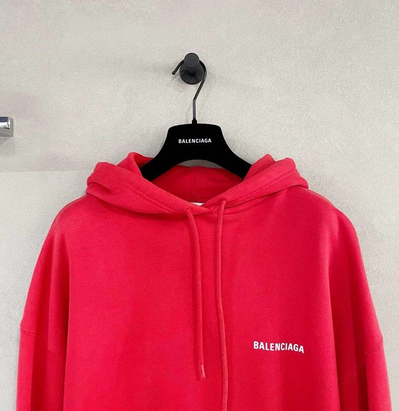 Balenciaga Balenciaga Red Sweatshirt Size US XS / EU 42 / 0 - 3 Thumbnail