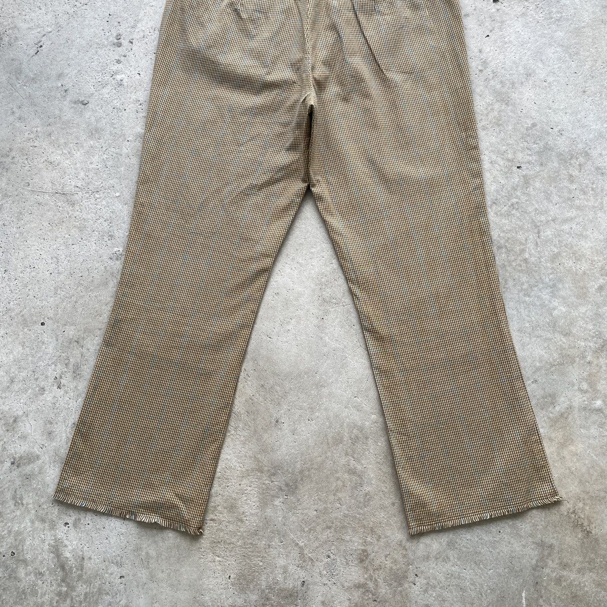 Issey Miyake Vintage I.S Sunao Kuwahara Checkered Trousers Pants W29 Size US 29 - 12 Thumbnail