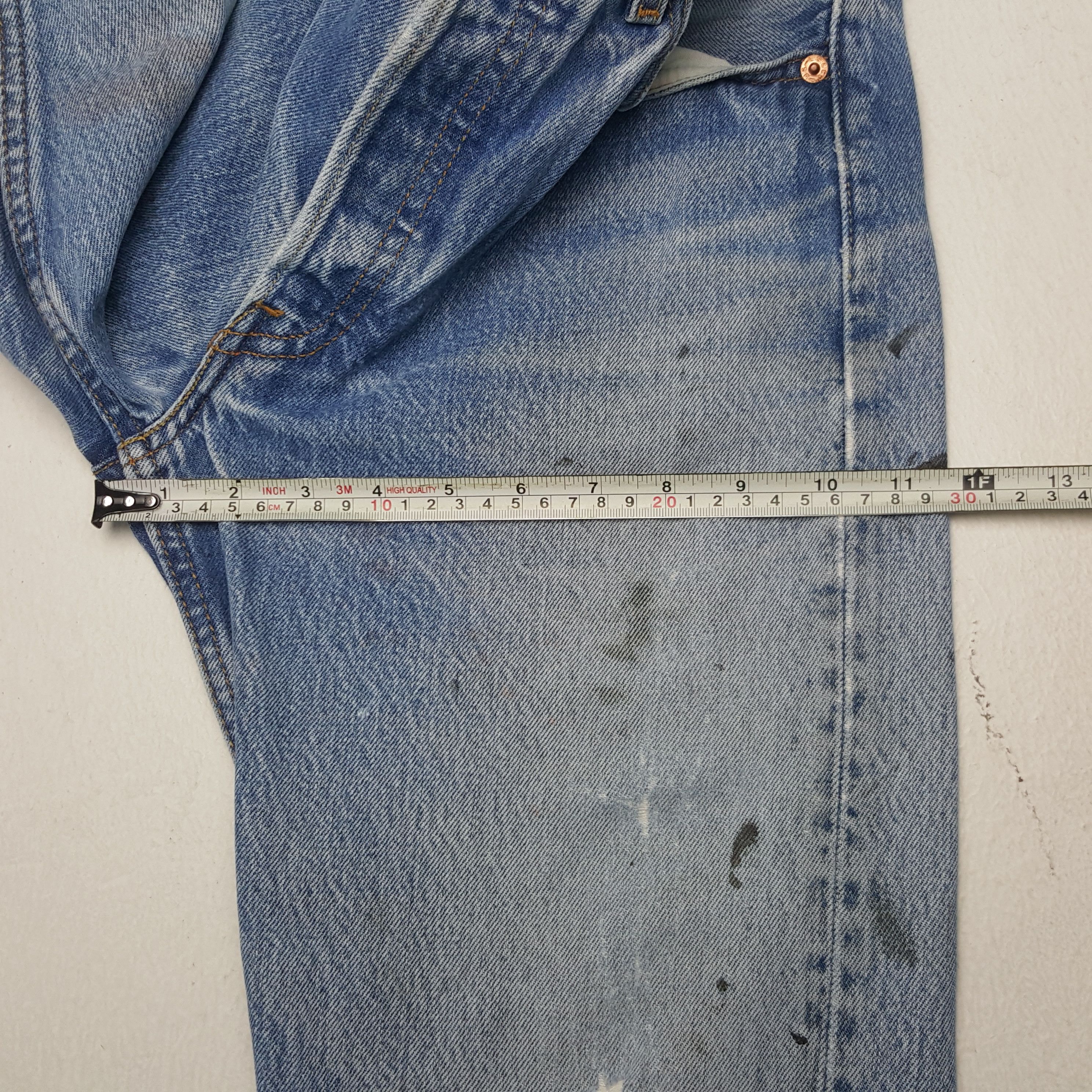 Designer × Levi's × Vintage Vintage Levi's 501 Art Denim Jeans Size US 28 / EU 44 - 10 Thumbnail
