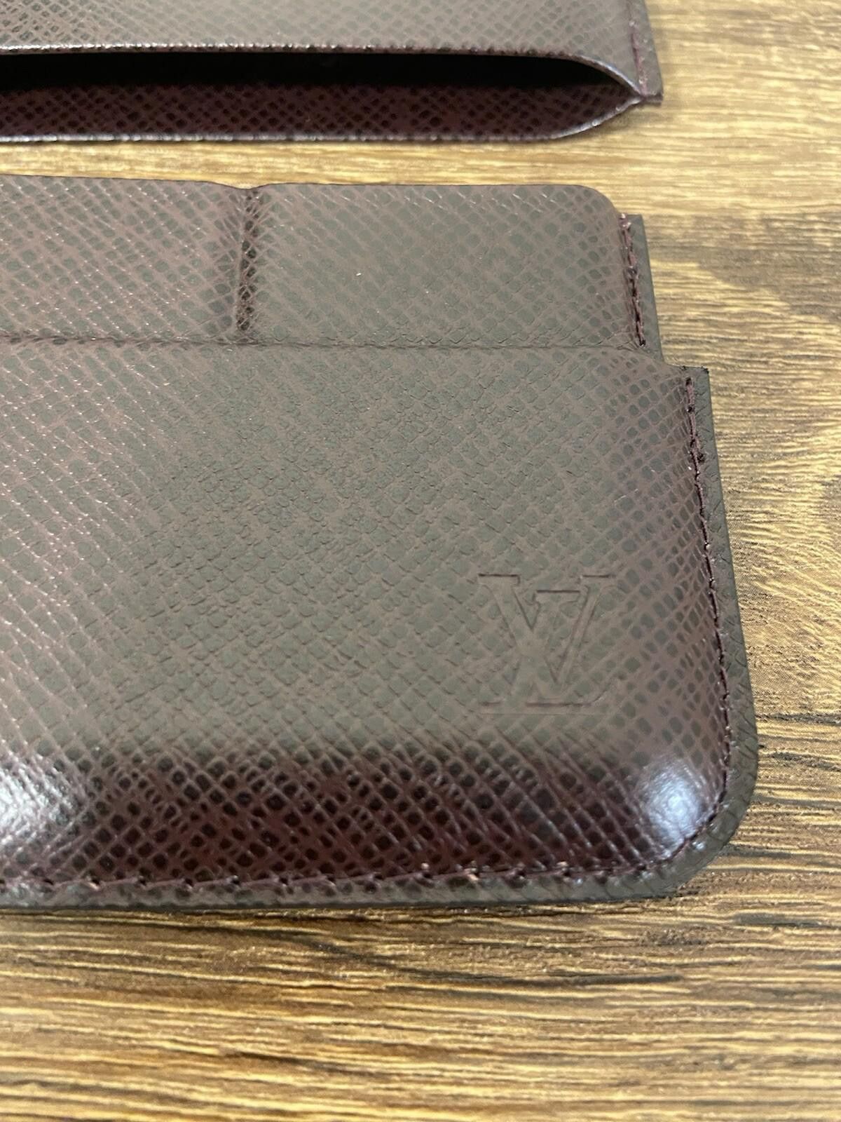 Louis Vuitton Louis Vuitton Taiga brown cigarette cigarillo case with box Size ONE SIZE - 4 Thumbnail