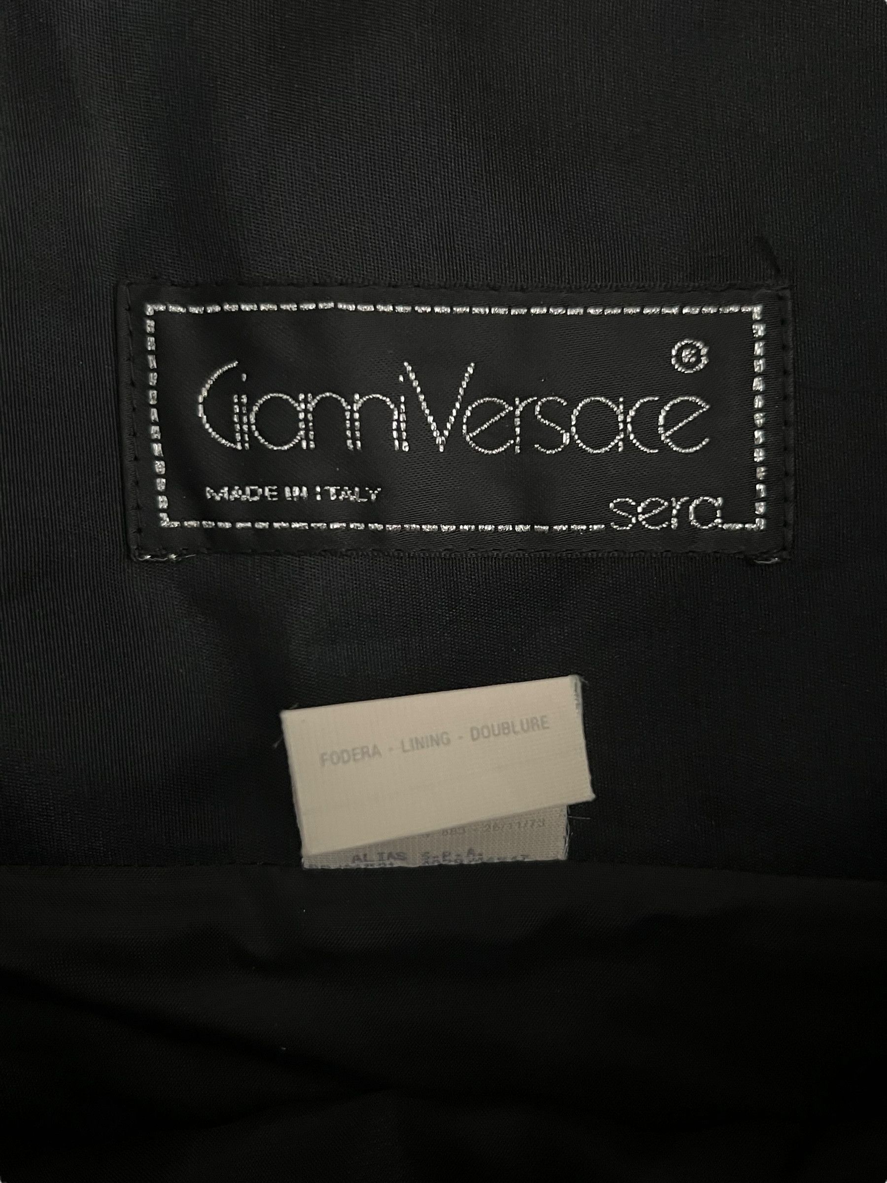 Versace Gianni Versace S/S 1988 1988 Strapless Silk Cocktail Dress Size L / US 10 / IT 46 - 7 Thumbnail