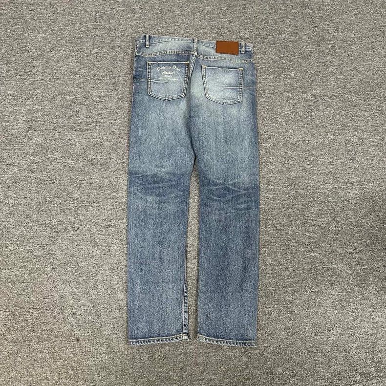 Dior Dior Logo Embroidered Wash Denim Pants-dmc Size US 30 / EU 46 - 1 Thumbnail